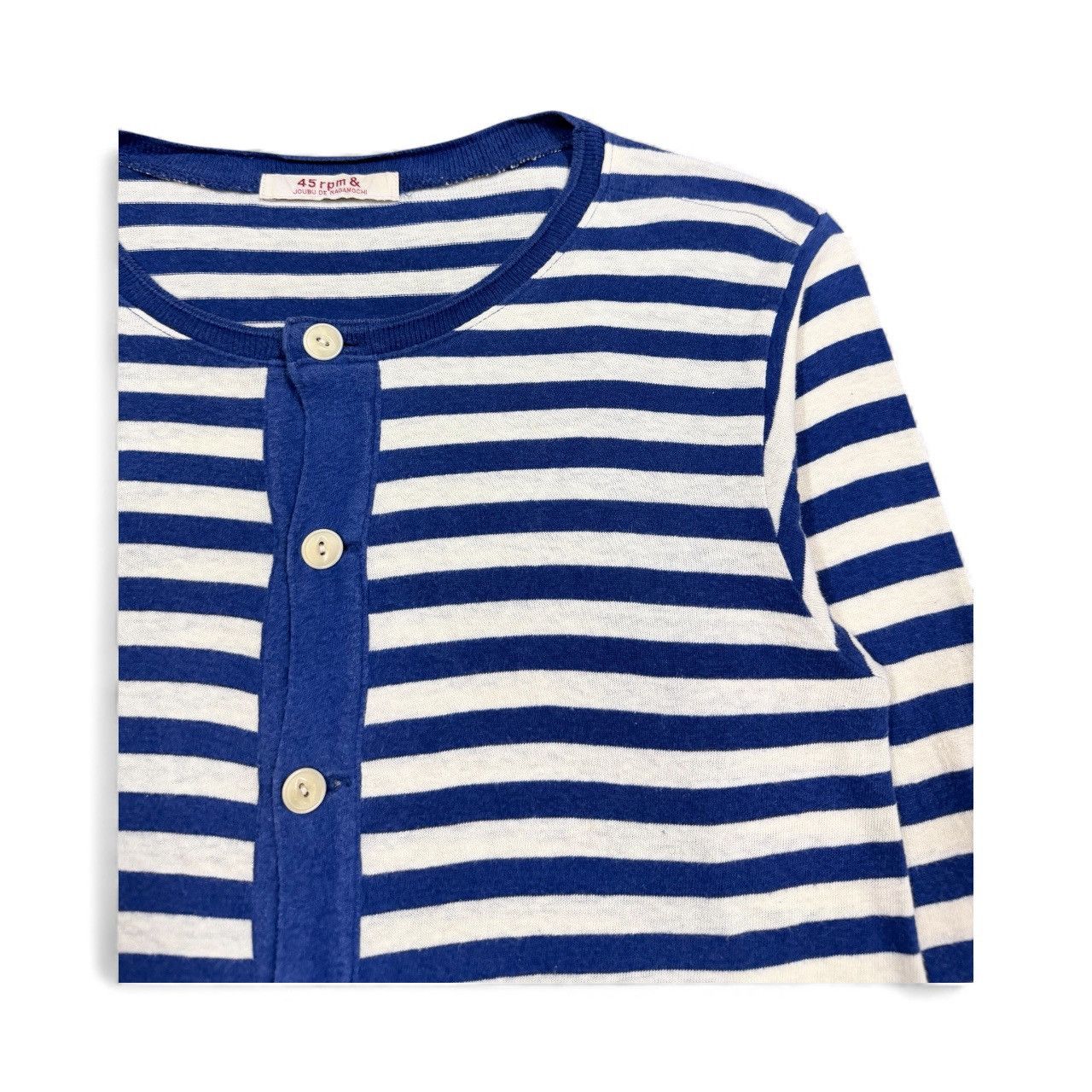 45rpm Vtg🔥45rpm & Joubu De Nagamochi Striped Cardigan Size US S / EU 44-46 / 1 - 5 Thumbnail