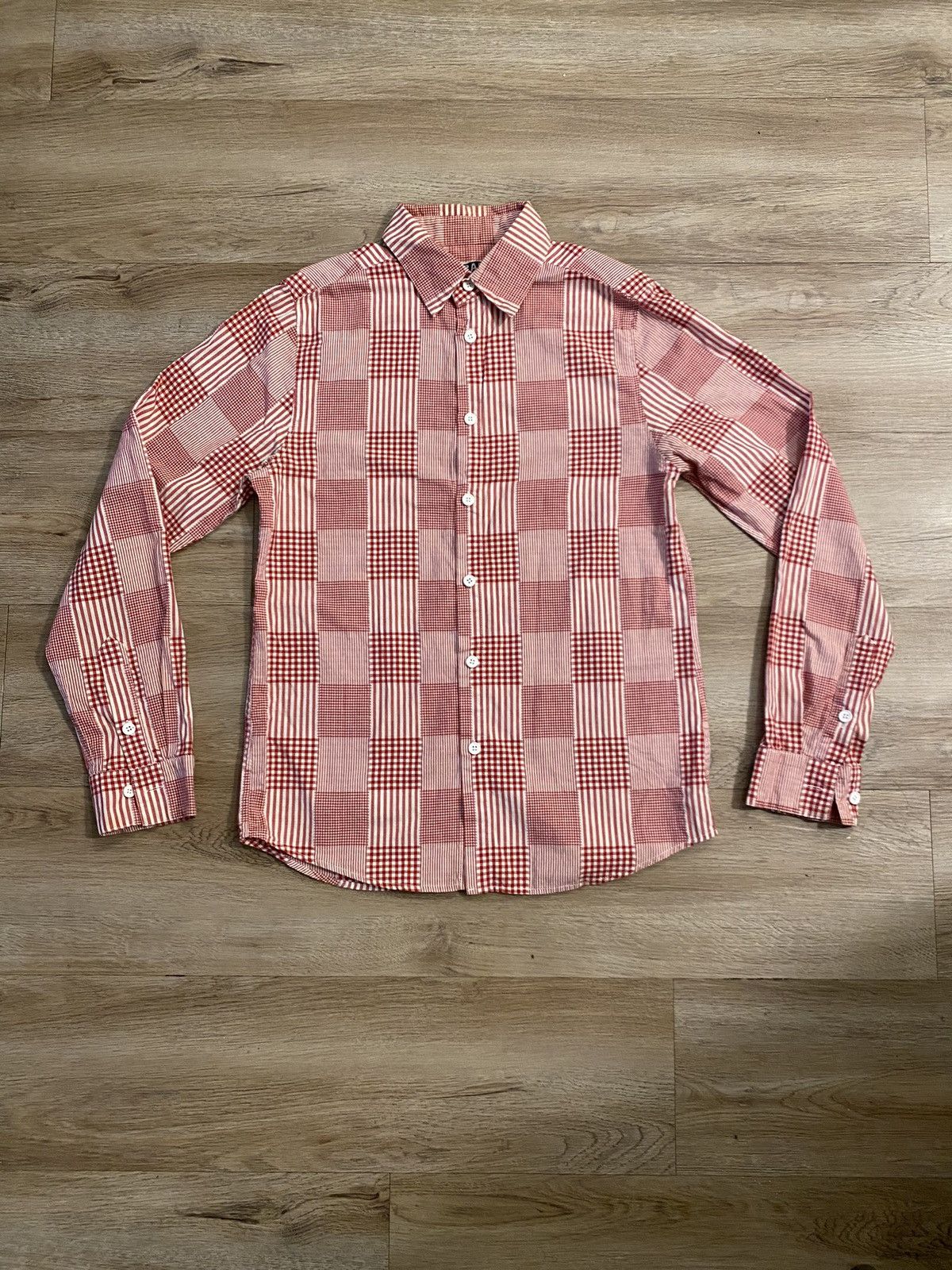 Raf by Raf Simons Raf By RAF Simmons “Red Plaid” button up Size US S / EU 44-46 / 1 - 1 Thumbnail