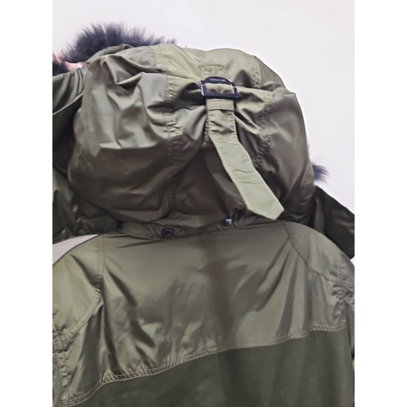 Belstaff Belstaff Jacket Parka Women's Down Filled MAUSON DARK PINE Wool Chest 20.5 Length 33 Size 6 Green New Size M / US 6-8 / IT 42-44 - 7 Thumbnail