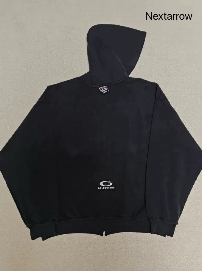 Balenciaga Balenciaga 24FW washed hoodie jacket2412-Nextarrow Size US M / EU 48-50 / 2 - 2 Thumbnail