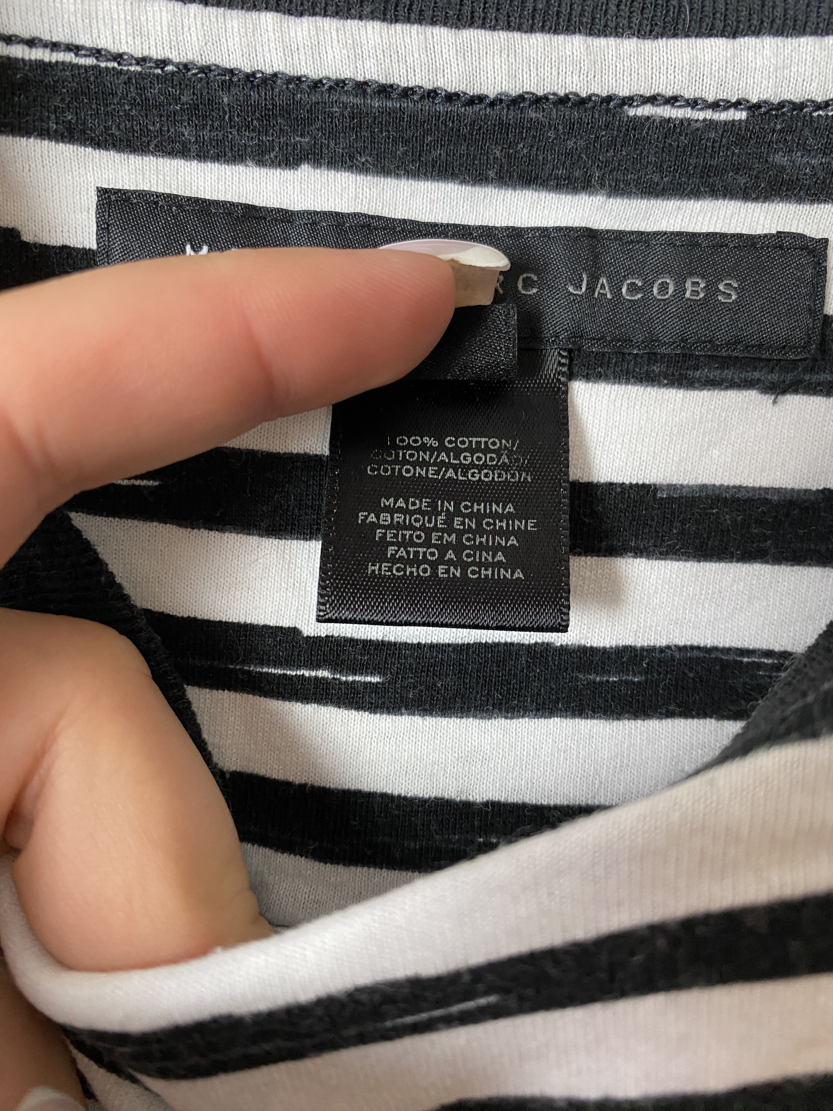 Marc by Marc Jacobs Marc by Marc Jacobs striped long sleeve t-shirt tee Size M / US 6-8 / IT 42-44 - 4 Thumbnail