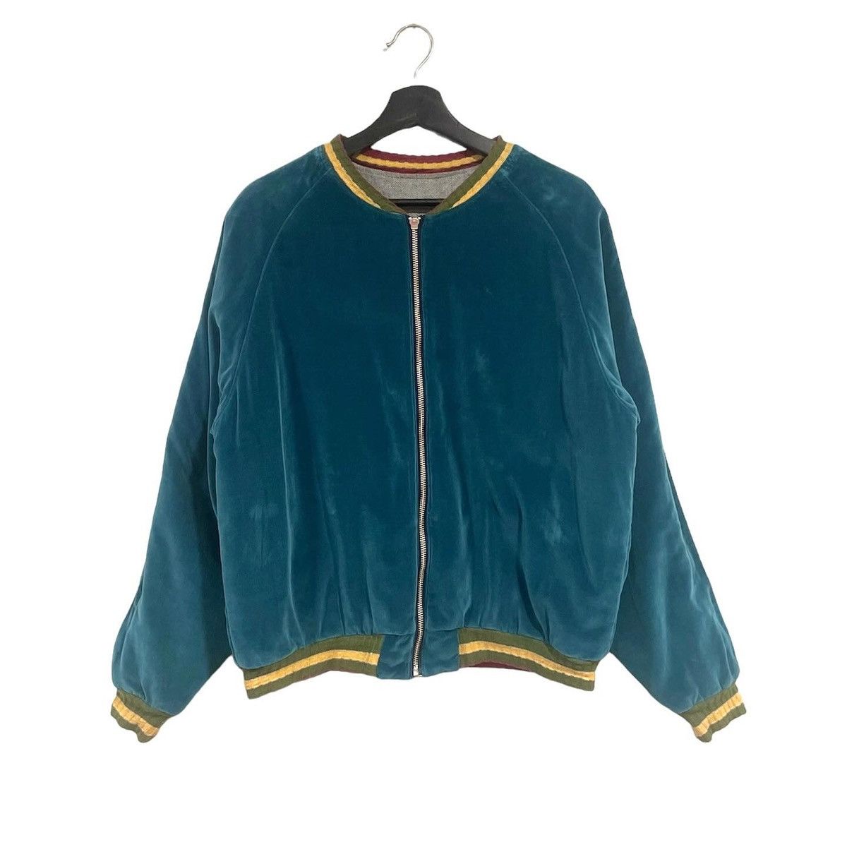 Kapital Kapital SS16 Souvenir Denim Palm Tree Reversible Jacket Size US M / EU 48-50 / 2 - 7 Thumbnail