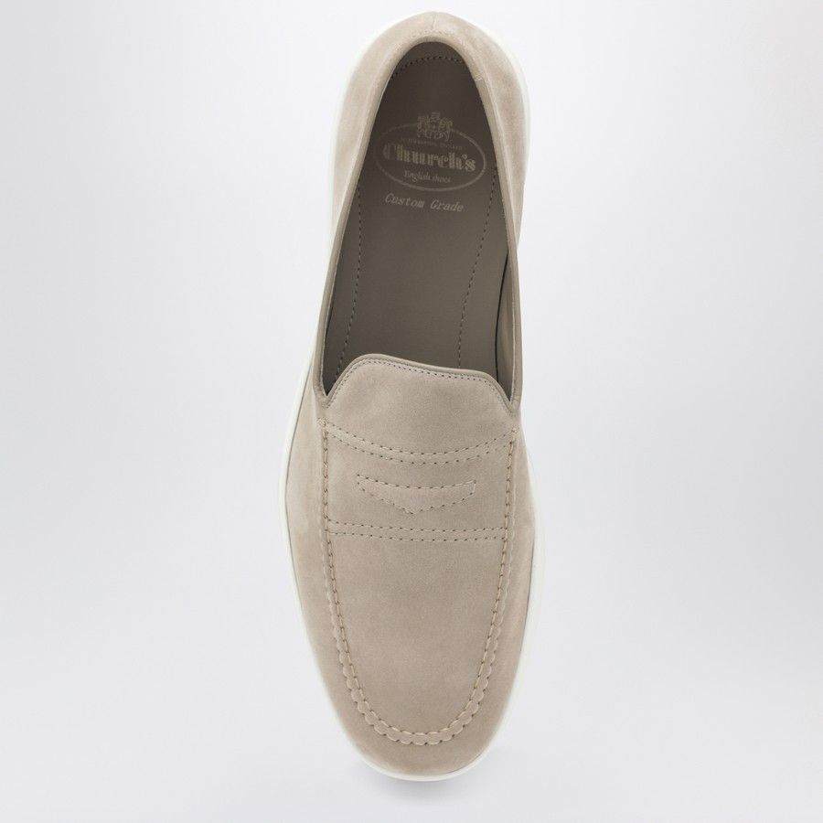 Church's o1d2blof0226 Suede Loafers in Beige Size US 8 / EU 41 - 3 Thumbnail