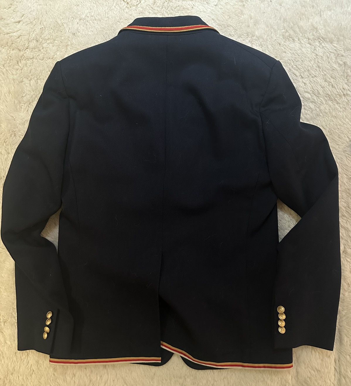 Gucci Navy Gucci Blazer Size 50R - 7 Thumbnail