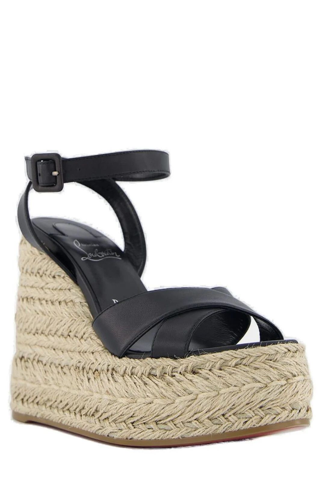 Christian Louboutin o1bcso1str0825 Mariza Zeppa 130 in Black Size US 8 / IT 38 - 2 Thumbnail