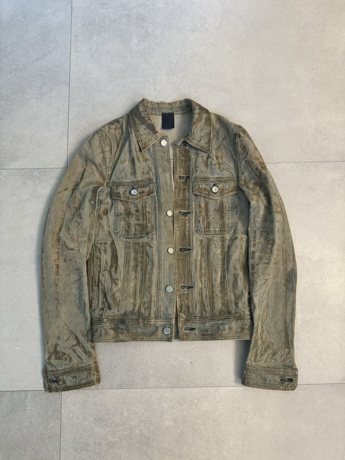 Dior Dior Homme SS04 Strip Waxed Vest | Grailed