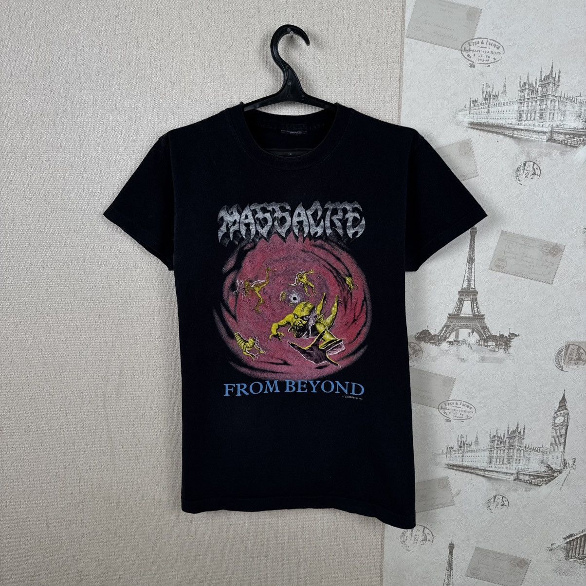 Other Vintage Massacre Band T shirt 1991 From Beyond Rock Metal Size US M / EU 48-50 / 2 - 1 Thumbnail
