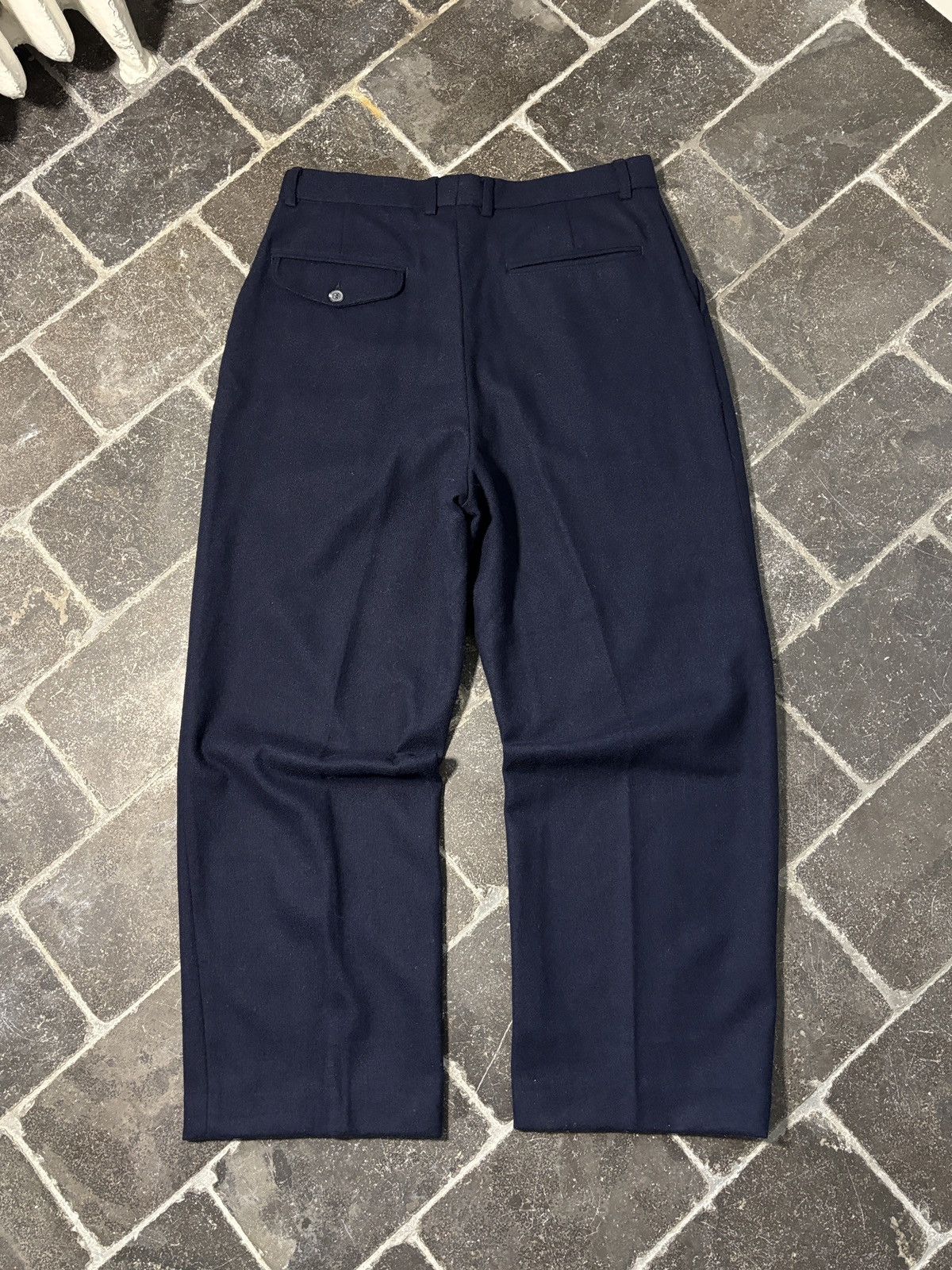 Japanese Brand Korean Designer Vintage ChaseCult Wool Trousers Double Pleat Size US 31 - 2 Thumbnail