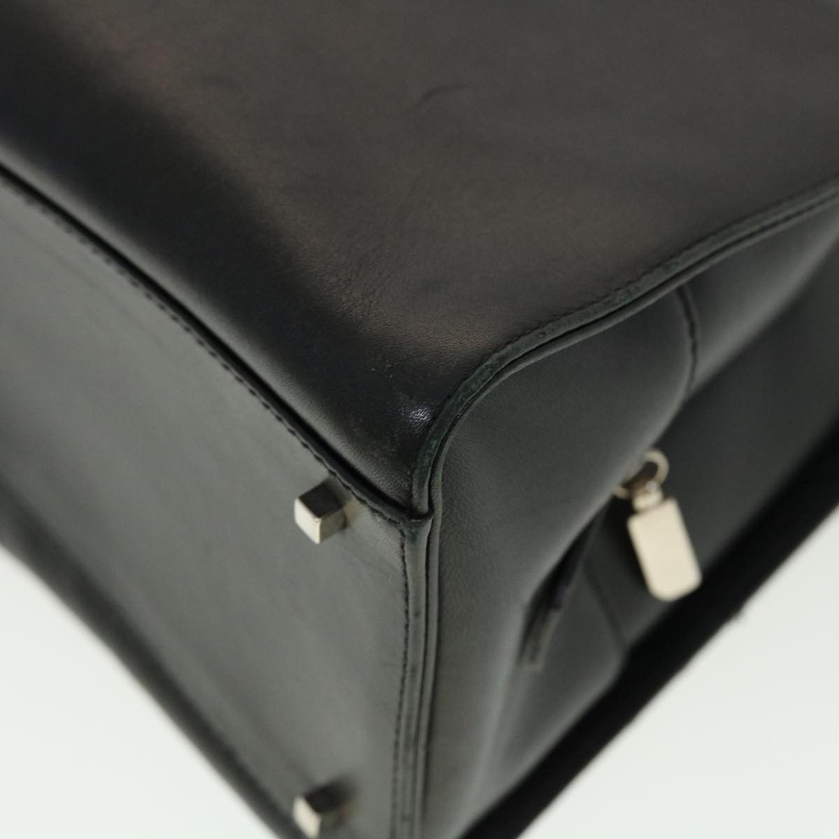 Salvatore Ferragamo Salvatore Ferragamo Hand Bag Leather Black Size ONE SIZE - 16 Thumbnail