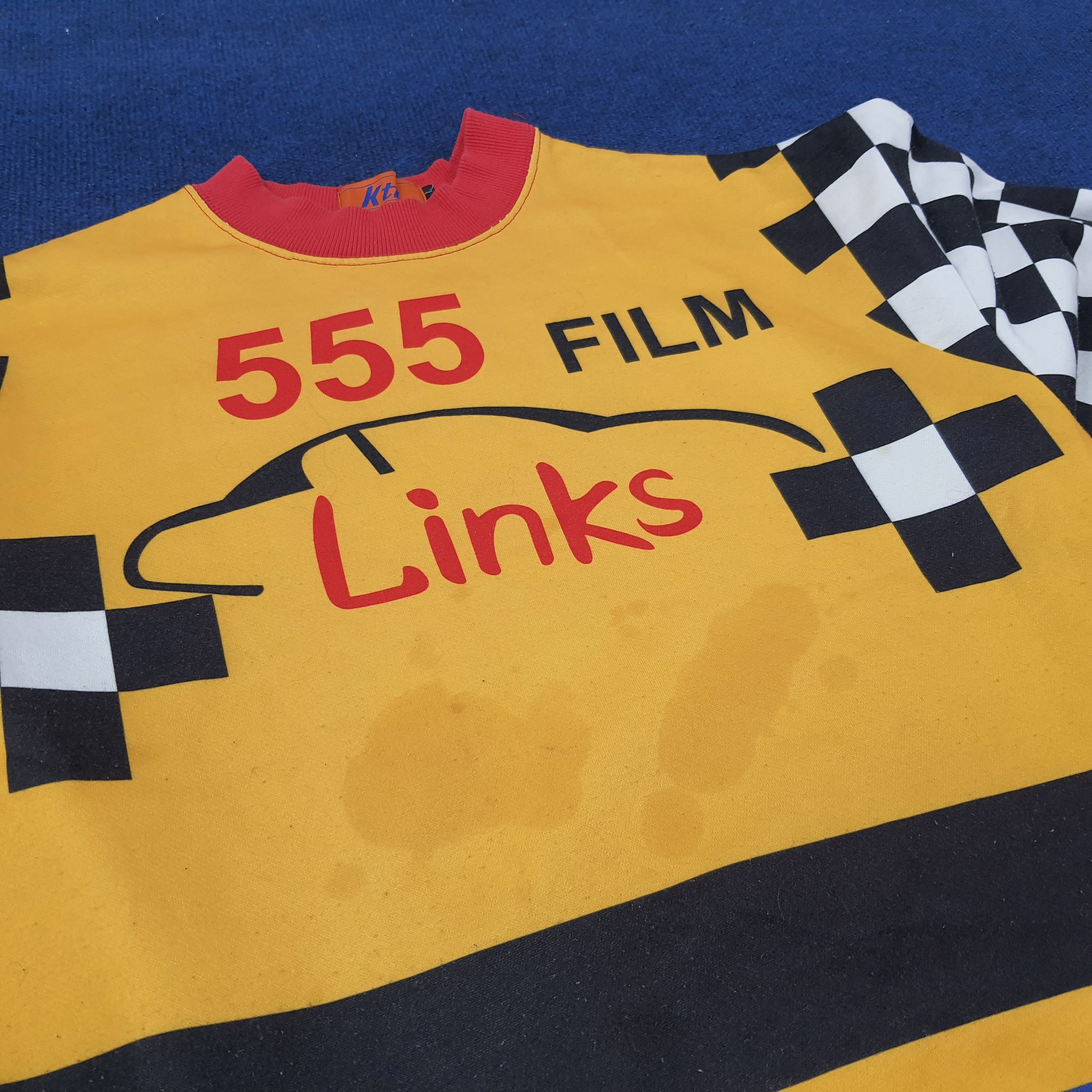 Japanese Brand × Vintage Vintage 555 FILM LINK Japanese Style Sweatshirt C220N5 Size US L / EU 52-54 / 3 - 9 Thumbnail