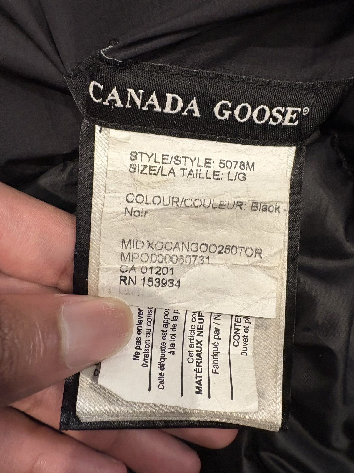 Canada Goose Canada Goose Parka Black Size L Size US L / EU 52-54 / 3 - 6 Thumbnail