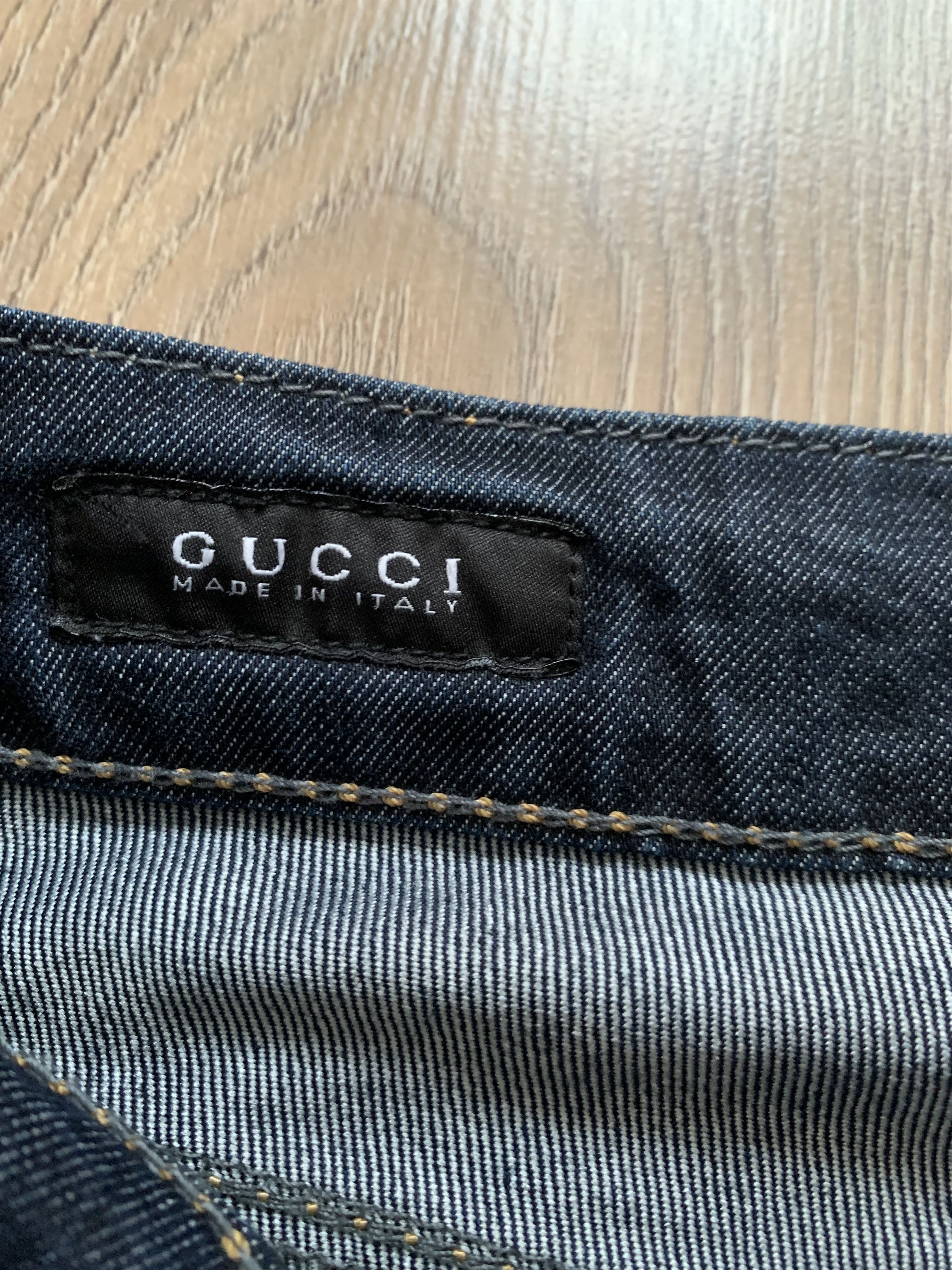 Gucci Vintage Womens Gucci Blue Skinny Jeans Size 25" / US 0 / IT 36 - 7 Thumbnail