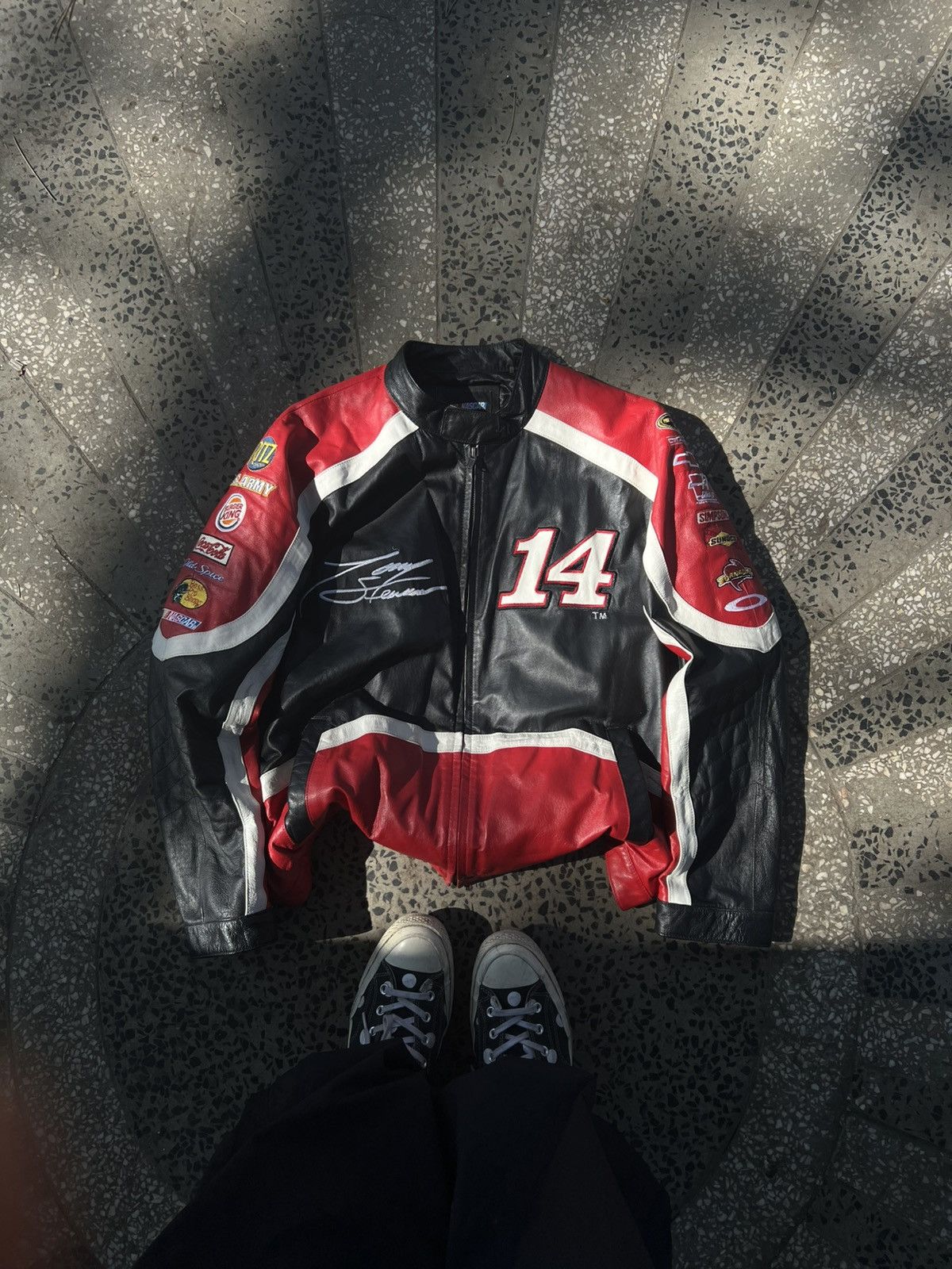 NASCAR × Oakley Nascar Tony Steward 14 Office Depot Racing Jacket Size US XL / EU 56 / 4 - 2 Thumbnail