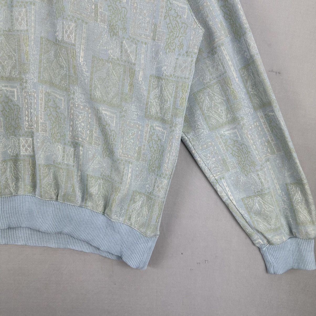 Japanese Brand Vintage 80's Knit Polo Shirt Single Pocket Size US M / EU 48-50 / 2 - 3 Thumbnail