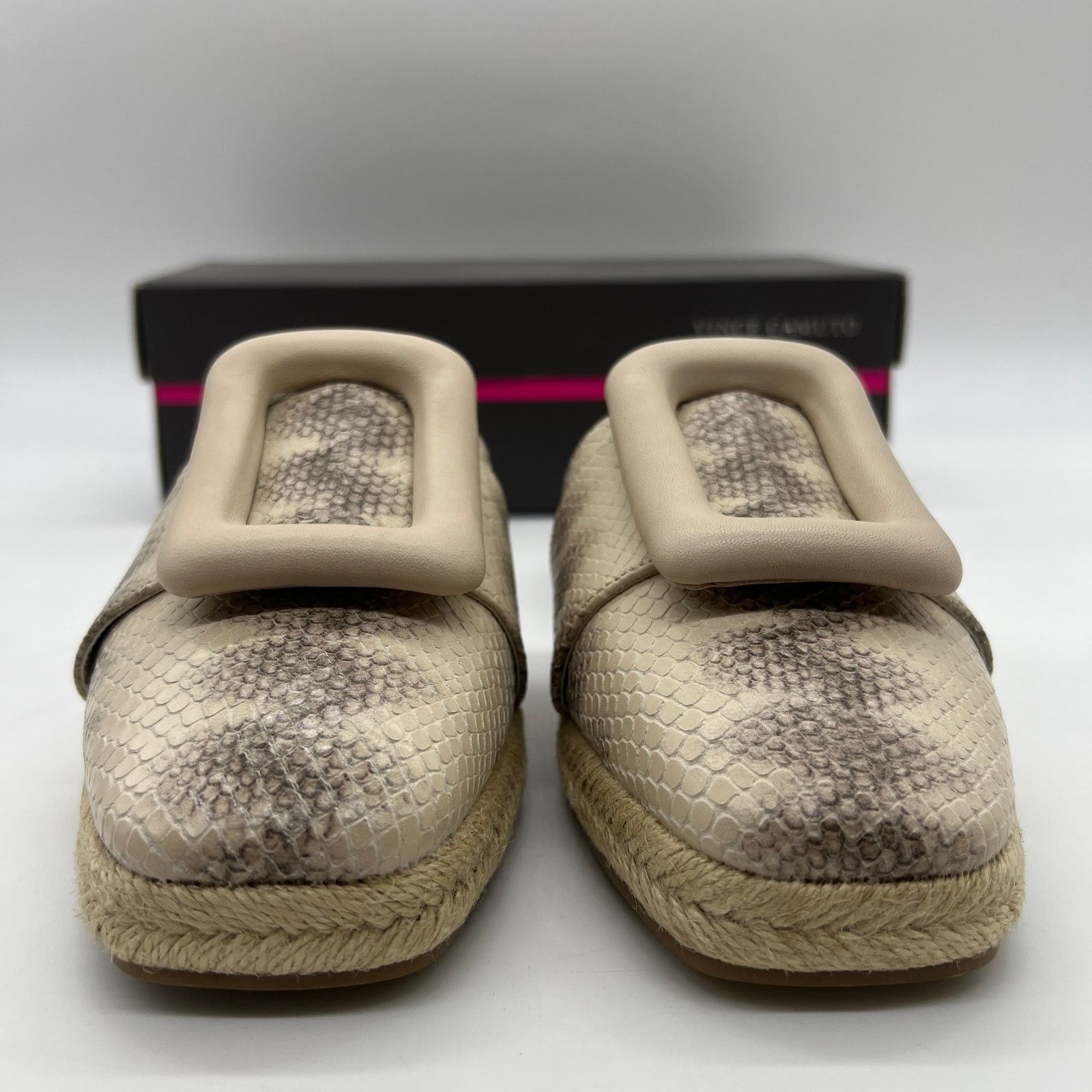 Other Vince Camuto Shoes Size 7.5 Buckle Espadrille Mules Size US 7.5 / IT 37.5 - 5 Thumbnail