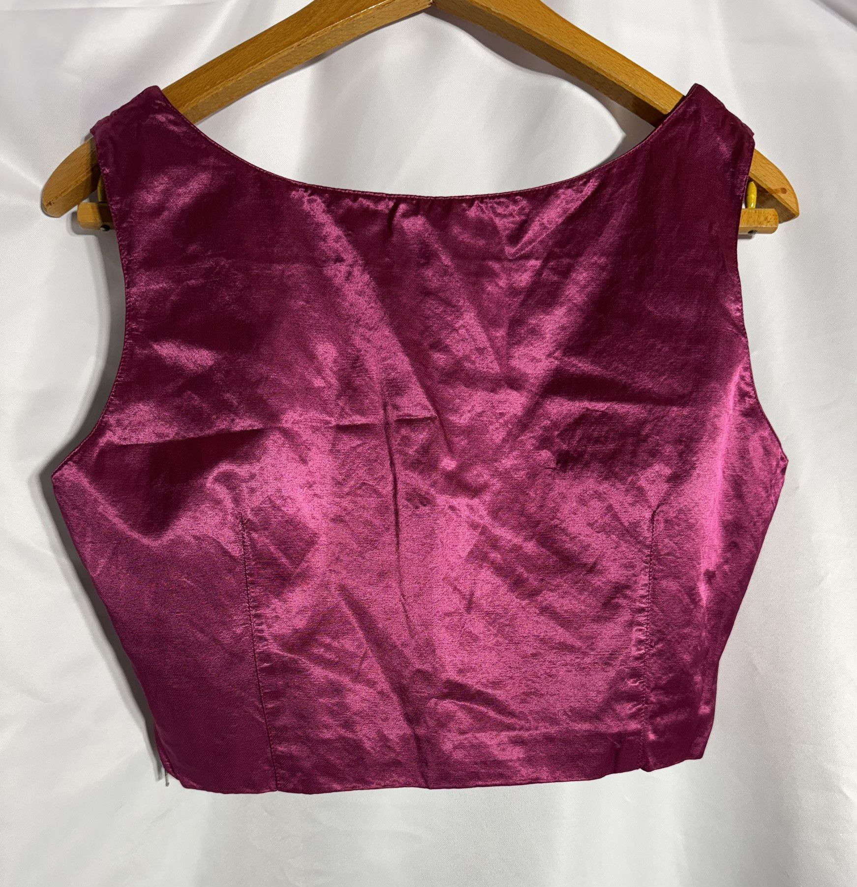 Maison Margiela Runway Martin Margiela Fall 1995 LOOK 27 Pink Satin Corset Size M / US 6-8 / IT 42-44 - 3 Thumbnail