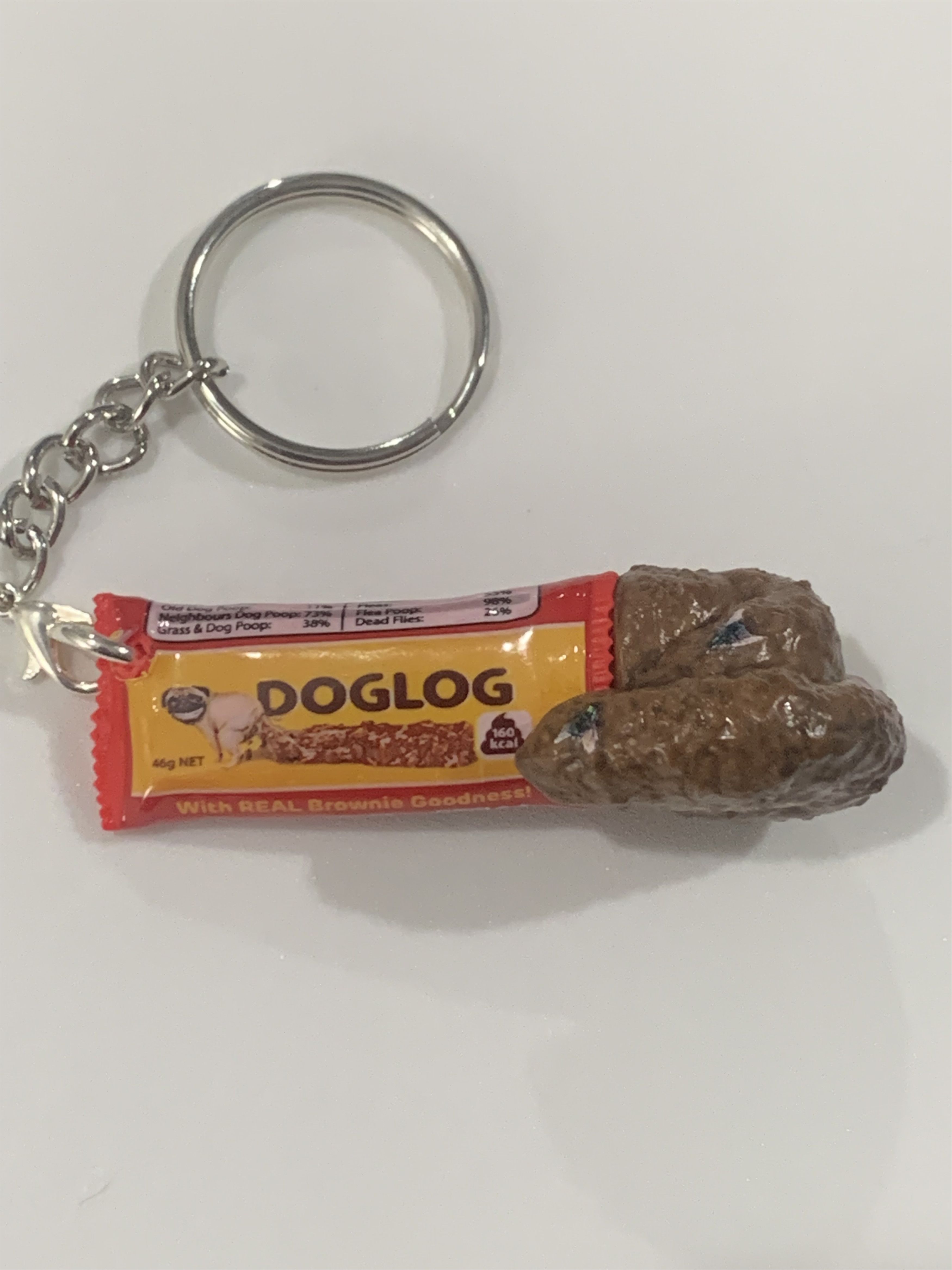 Other Gross Minis S2 Keychain - Dog Log Size ONE SIZE - 2 Thumbnail