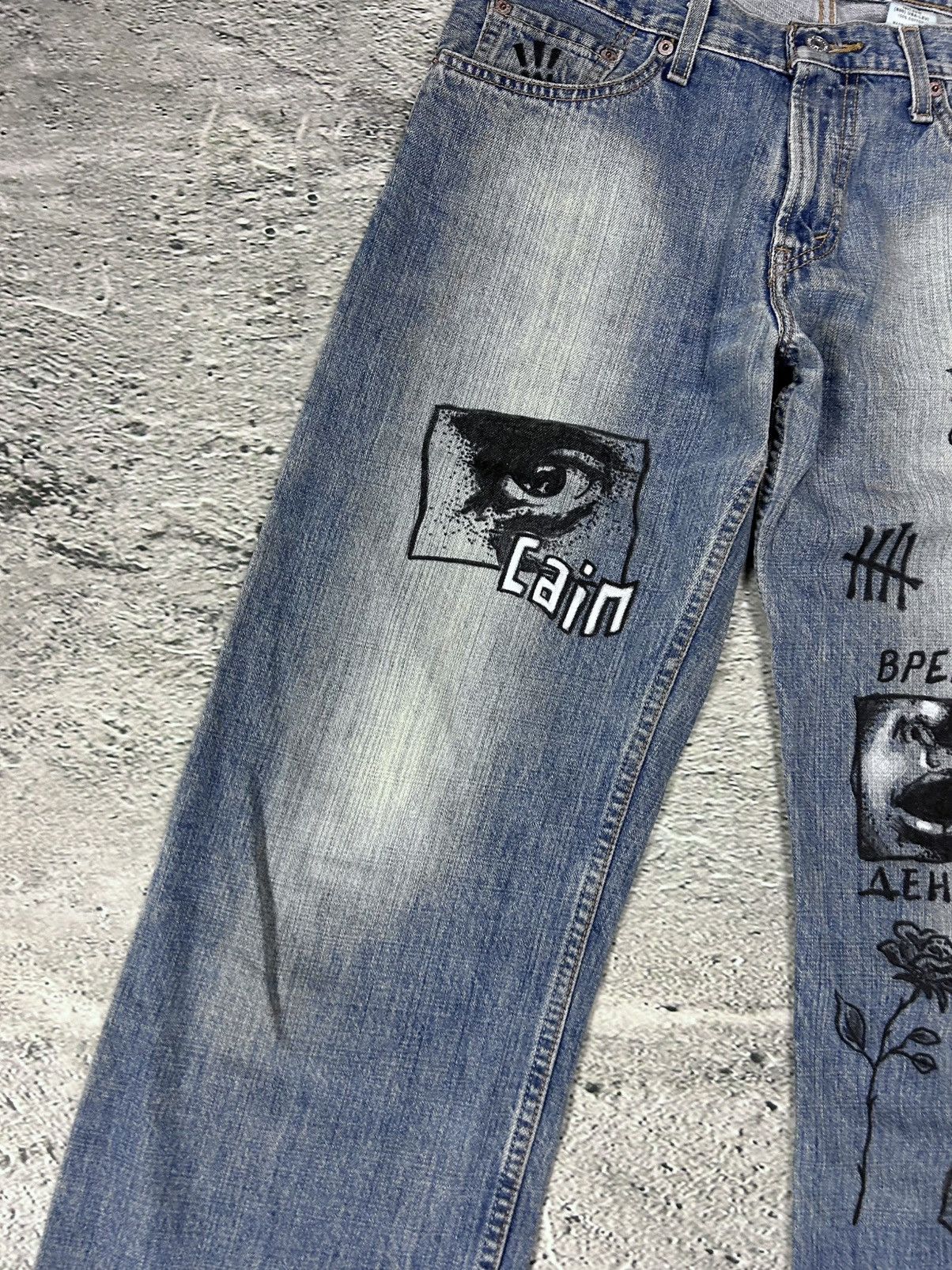 Levi's Vintage Clothing Levis jeans 529 Denim pants Jeans custom made baggy Size US 32 / EU 48 - 7 Thumbnail