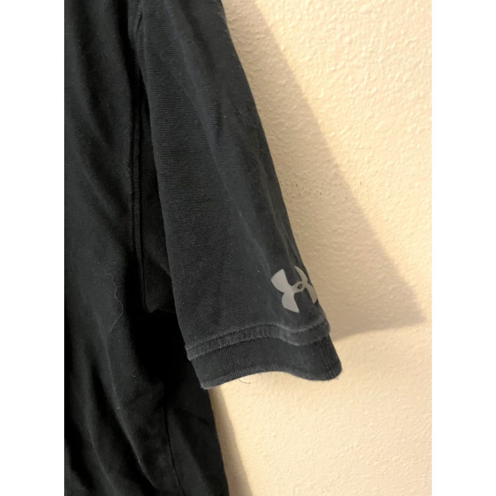Under Armour Under armour Mens S Black BUTTON POLO SIZE Solid Size US S / EU 44-46 / 1 - 4 Thumbnail