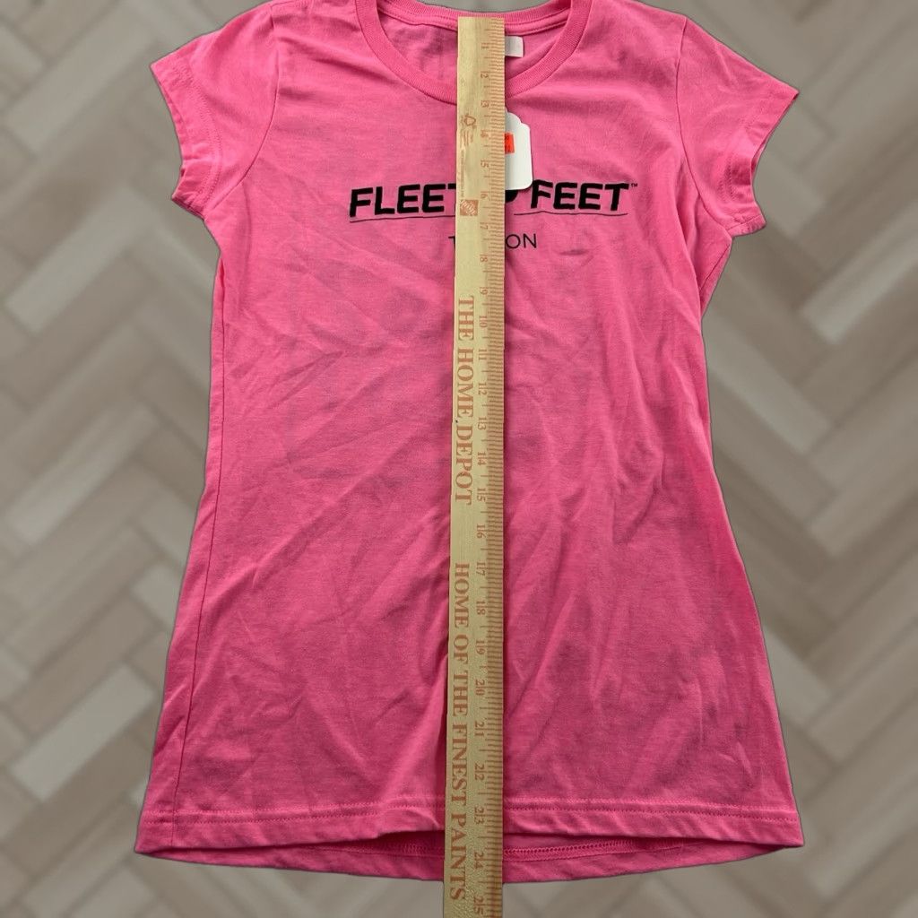 Pinko Fleet Feet Tucson Short Sleeve T Shirt Womens Small Pink Size S / US 4 / IT 40 - 1 Thumbnail