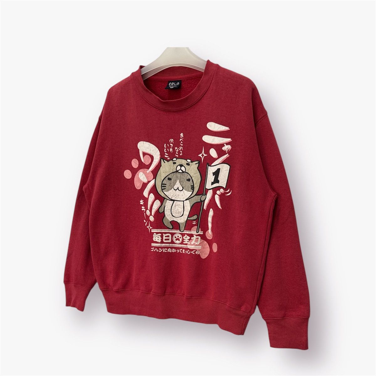 Cartoon Network × Japanese Brand Vintage OBLO DESIGN Japan Sweatshirt - M Size US M / EU 48-50 / 2 - 2 Thumbnail