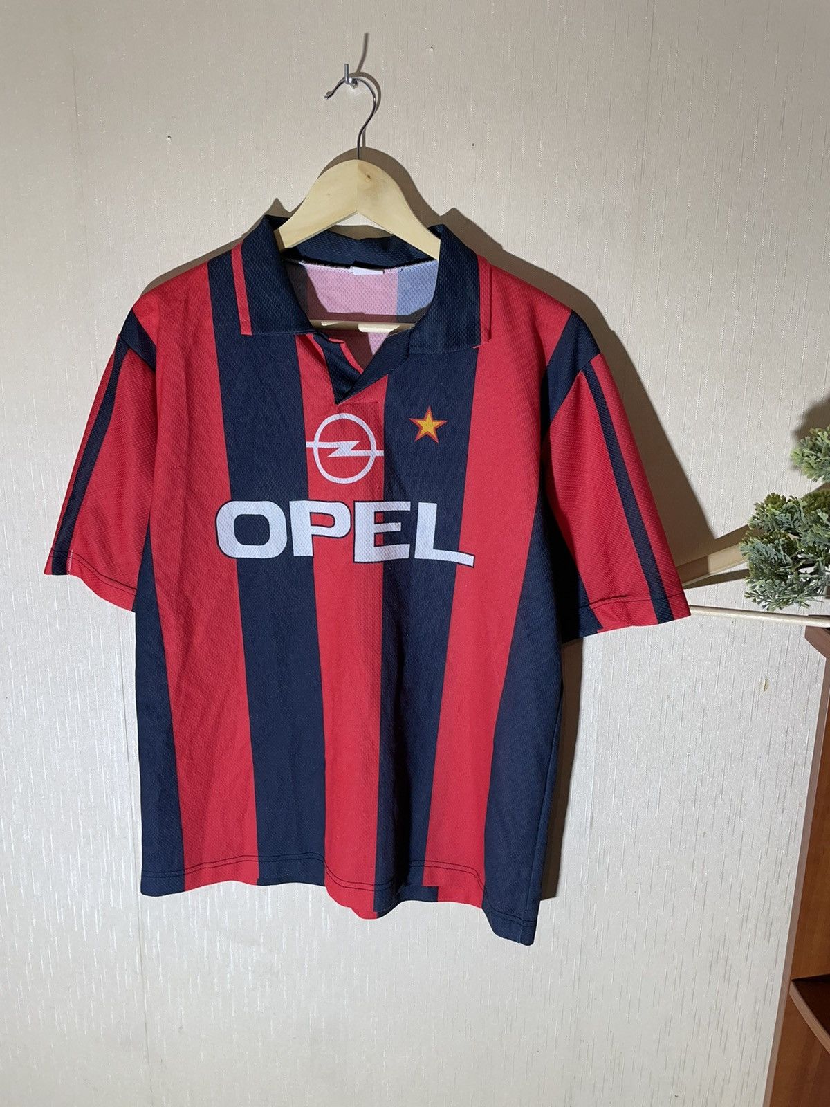 Vintage Bierhoff #20 Milan vintage retro jersey y2k Size US XL / EU 56 / 4 - 2 Thumbnail