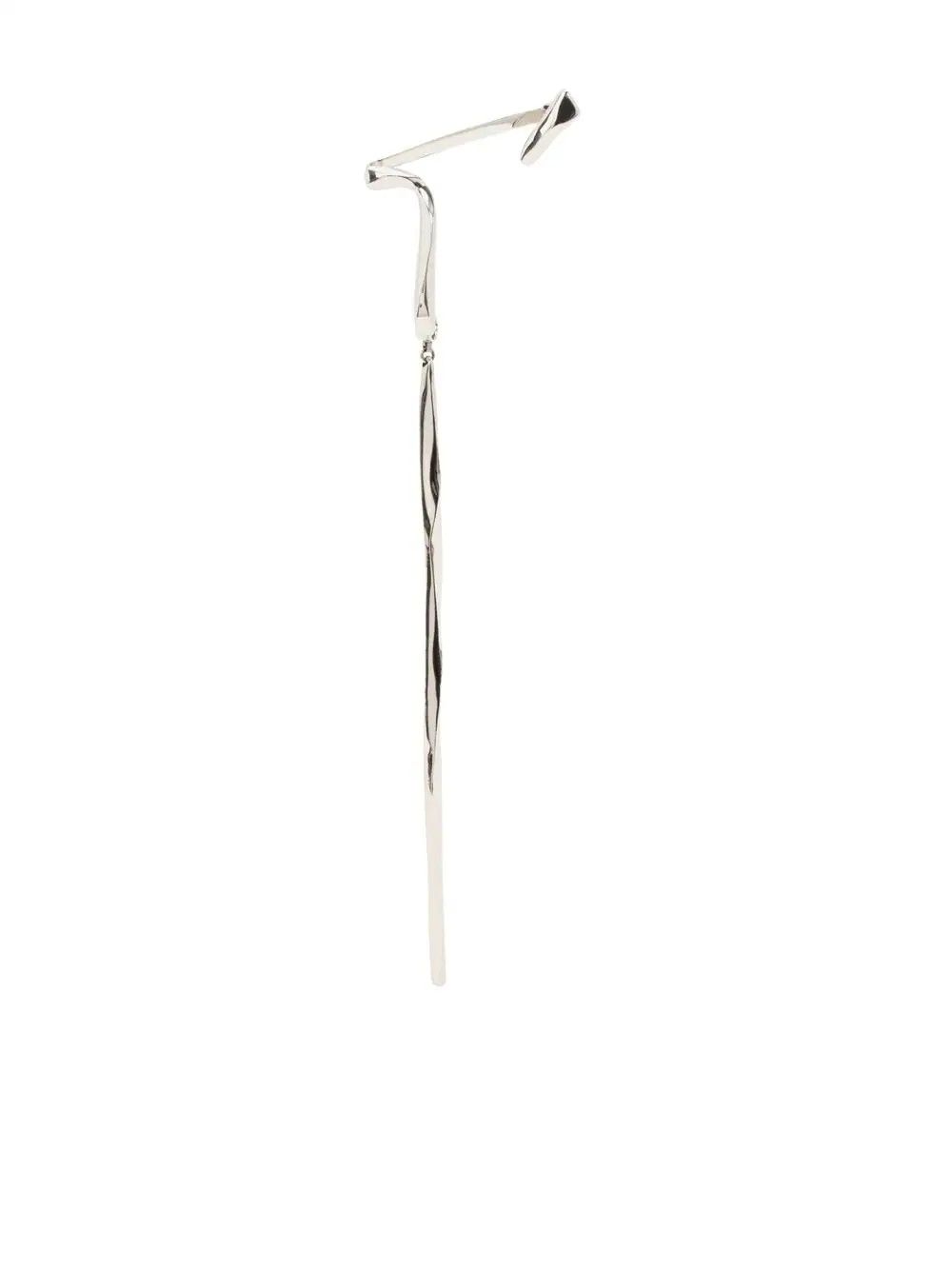 Alexander McQueen o1loc1c0625 Size:OS/Hook Argintiu in Silver Size ONE SIZE - 1 Thumbnail