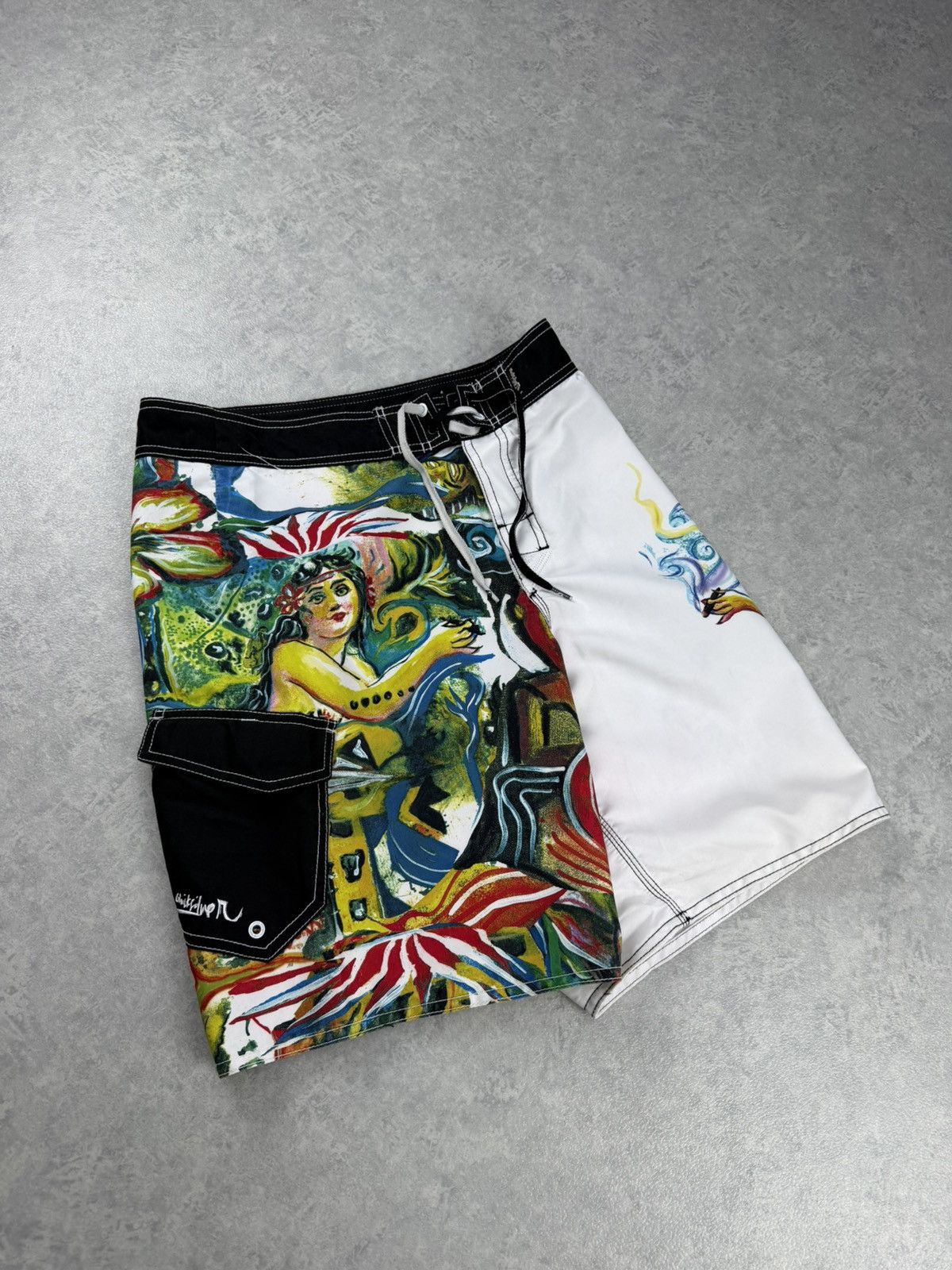 Quiksilver Quiksilver Smokin Girls Board Shorts Surf Swim Size 28 Size US 28 / EU 44 - 14 Thumbnail