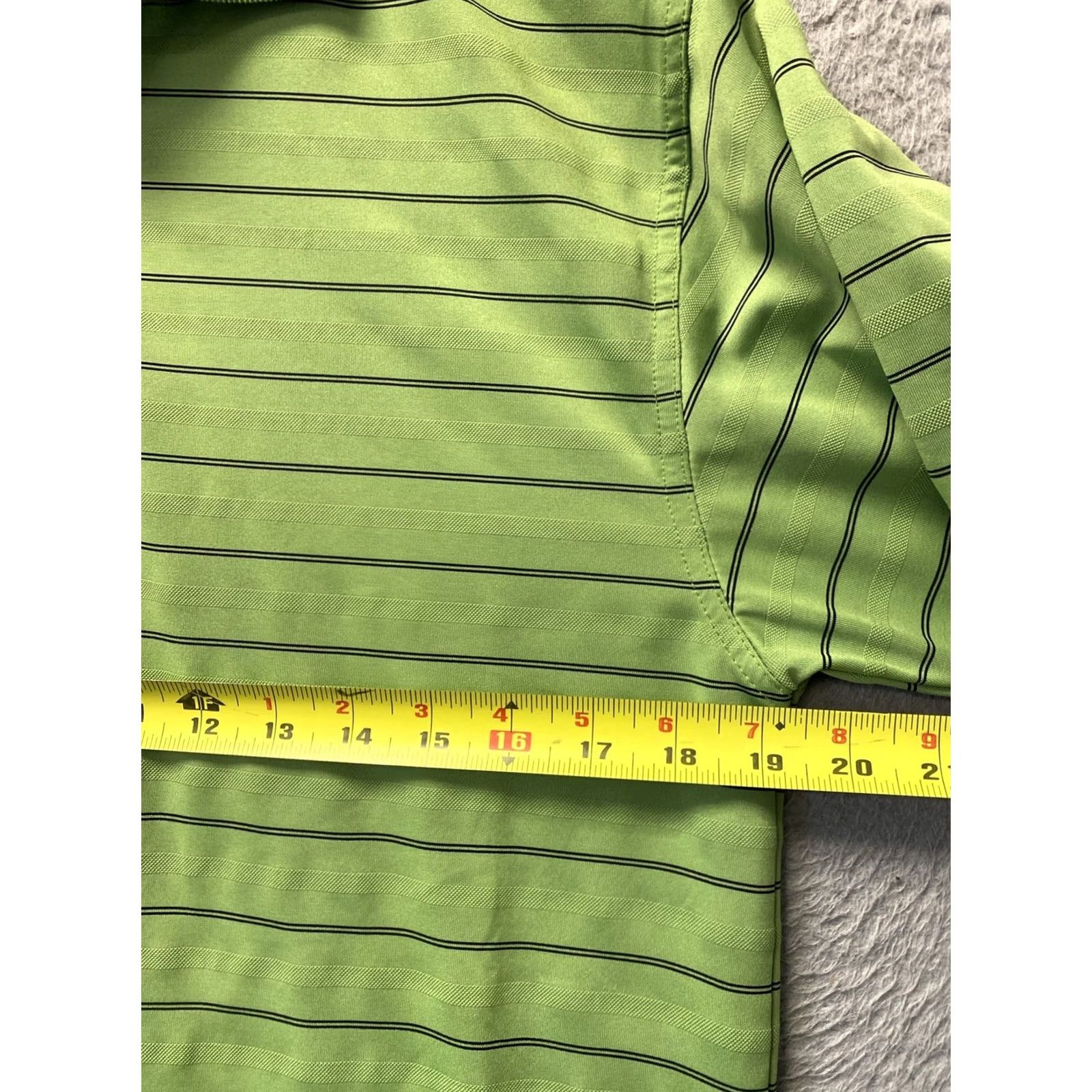Vintage VINTAGE Grand Slam Polo Shirt Mens S Short Sleeve Bright Green Stripe 0788 Size US S / EU 44-46 / 1 - 5 Thumbnail
