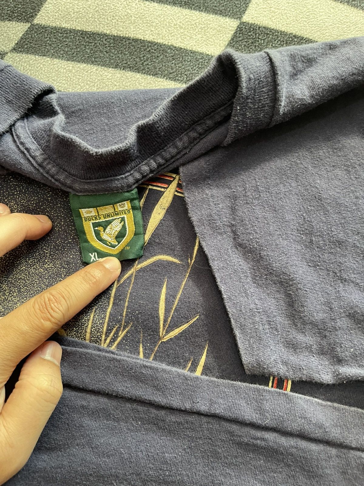 Vintage Vintage 90s Duck unlimited Tee Single stitch Size US XL / EU 56 / 4 - 3 Thumbnail
