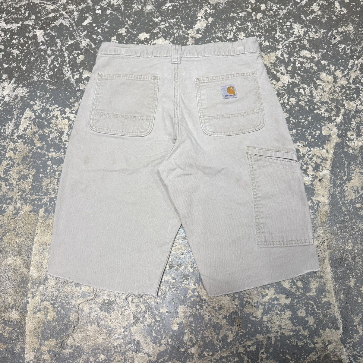 Carhartt Vintage Carhartt Tan/Cream Workwear Shorts Jorts Size US 30 / EU 46 - 1 Thumbnail
