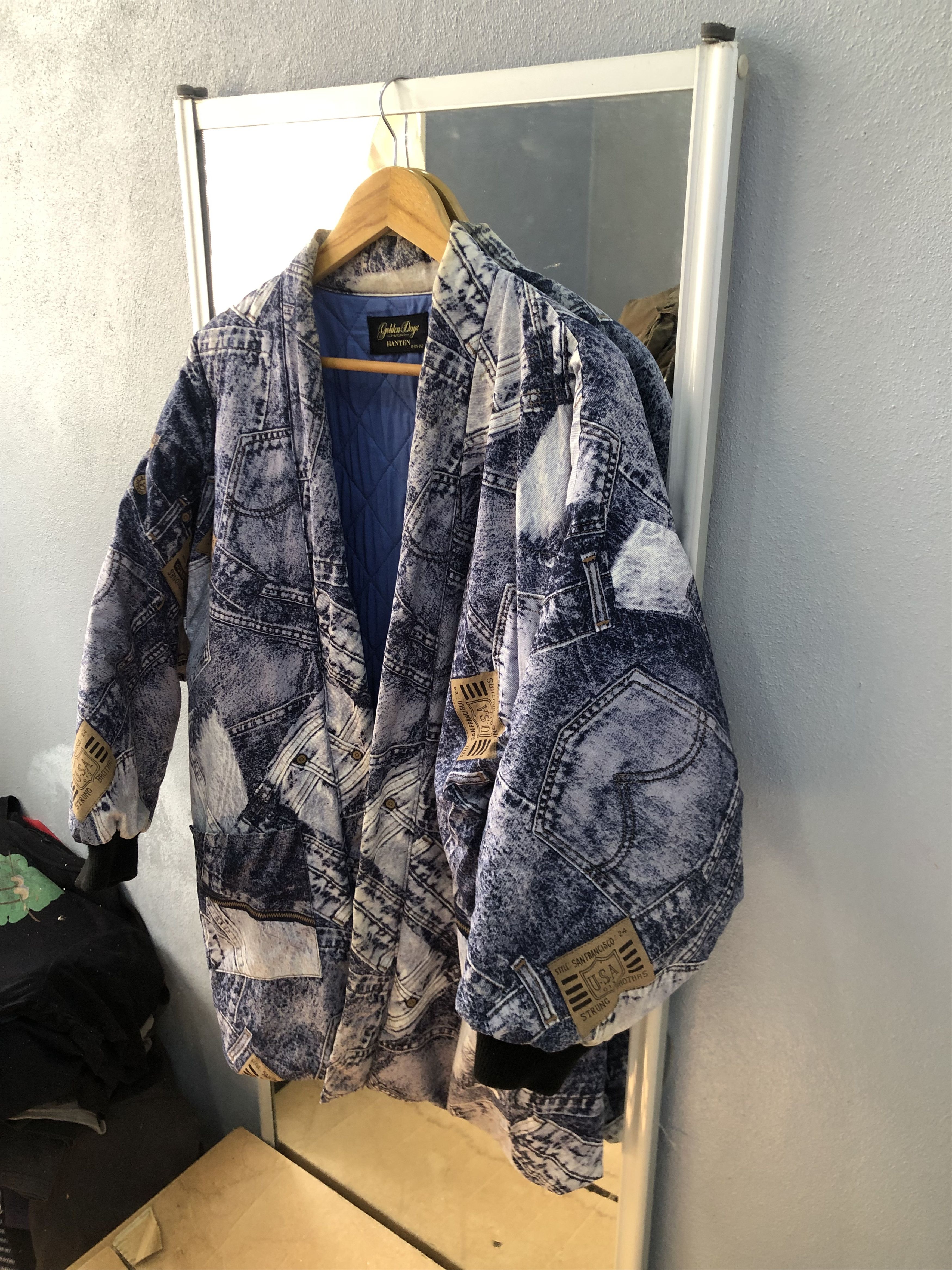 Japanese Brand Golden Days HANTEN Patchwork Jacket Size US L / EU 52-54 / 3 - 2 Thumbnail
