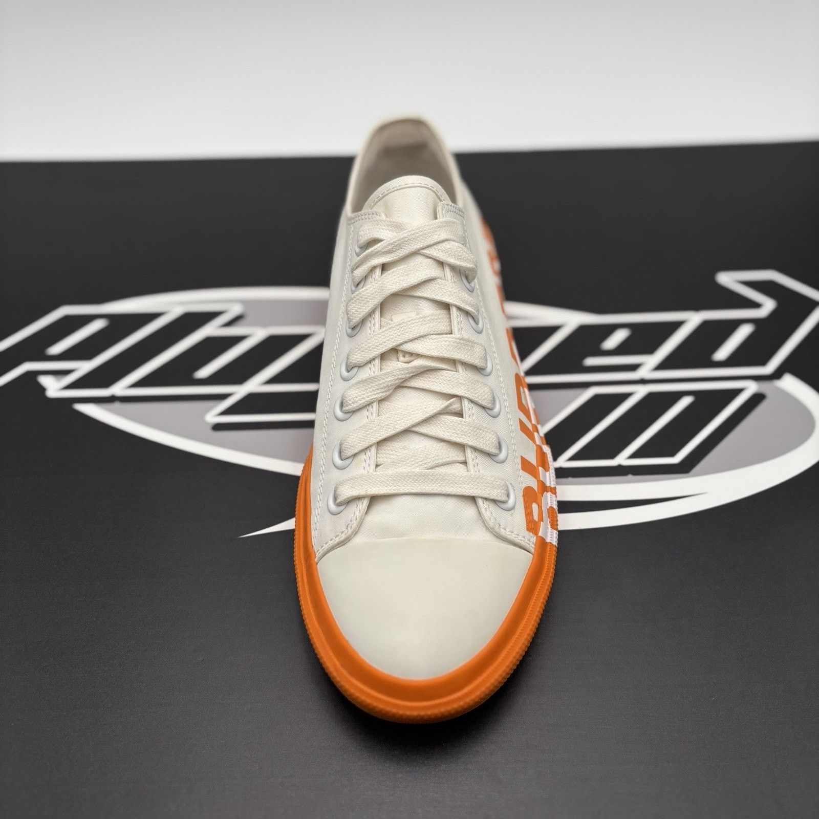 Burberry Burberry Low Sneaker ' Orange, White ' | SUPER CLEAN! Size US 8 / EU 41 - 14 Thumbnail