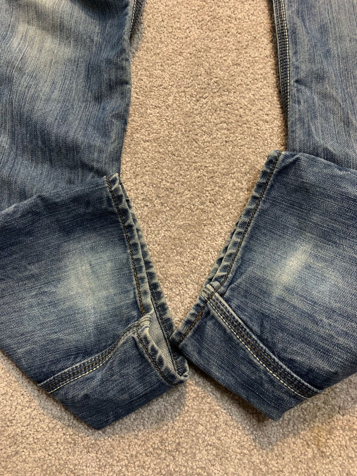 Levi's × Vintage Vintage Levi’s 514 Washed Blue Stone Denim Jeans 90s Baggy Size US 31 - 4 Thumbnail