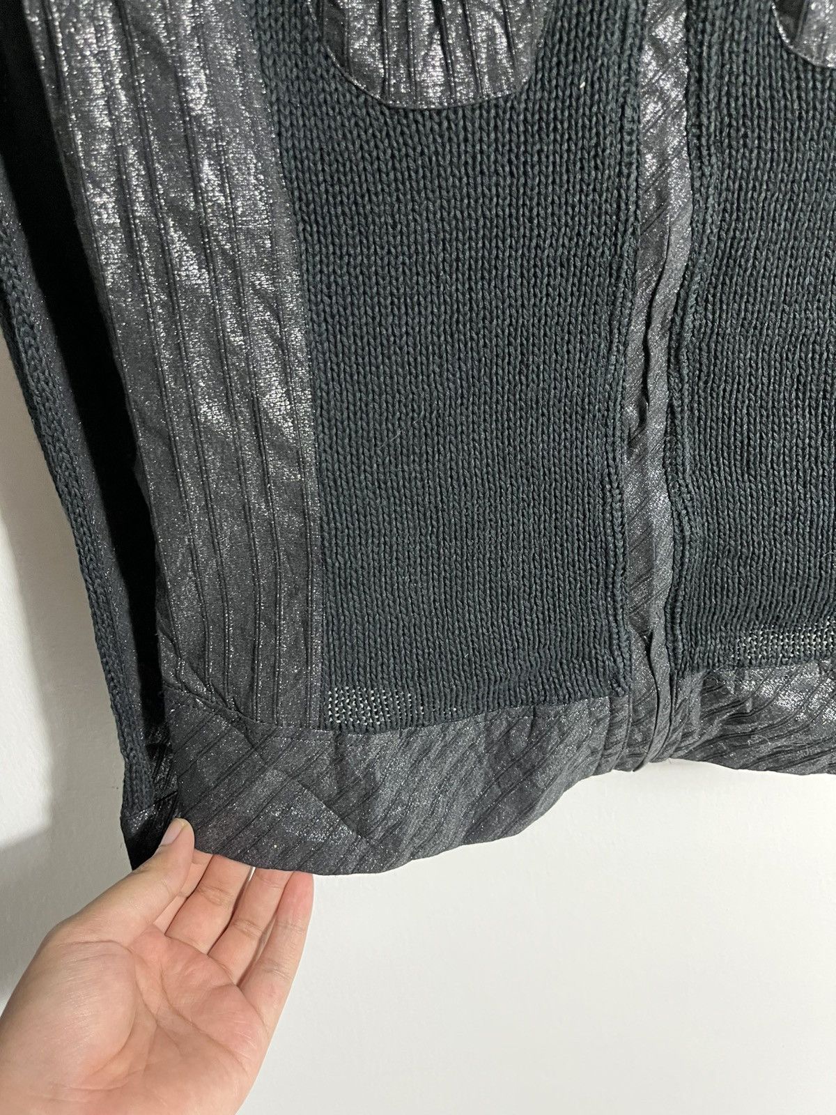 If Six Was Nine Mila Schon Knitted Mesh Jacket Size L / US 10 / IT 46 - 11 Thumbnail