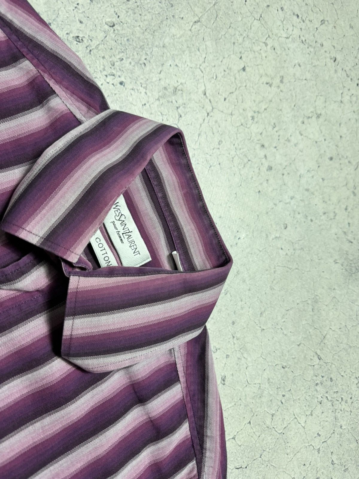Yves Saint Laurent Yves Saint Laurent YSL Luxury Button Shirt Vintage Size US M / EU 48-50 / 2 - 8 Thumbnail