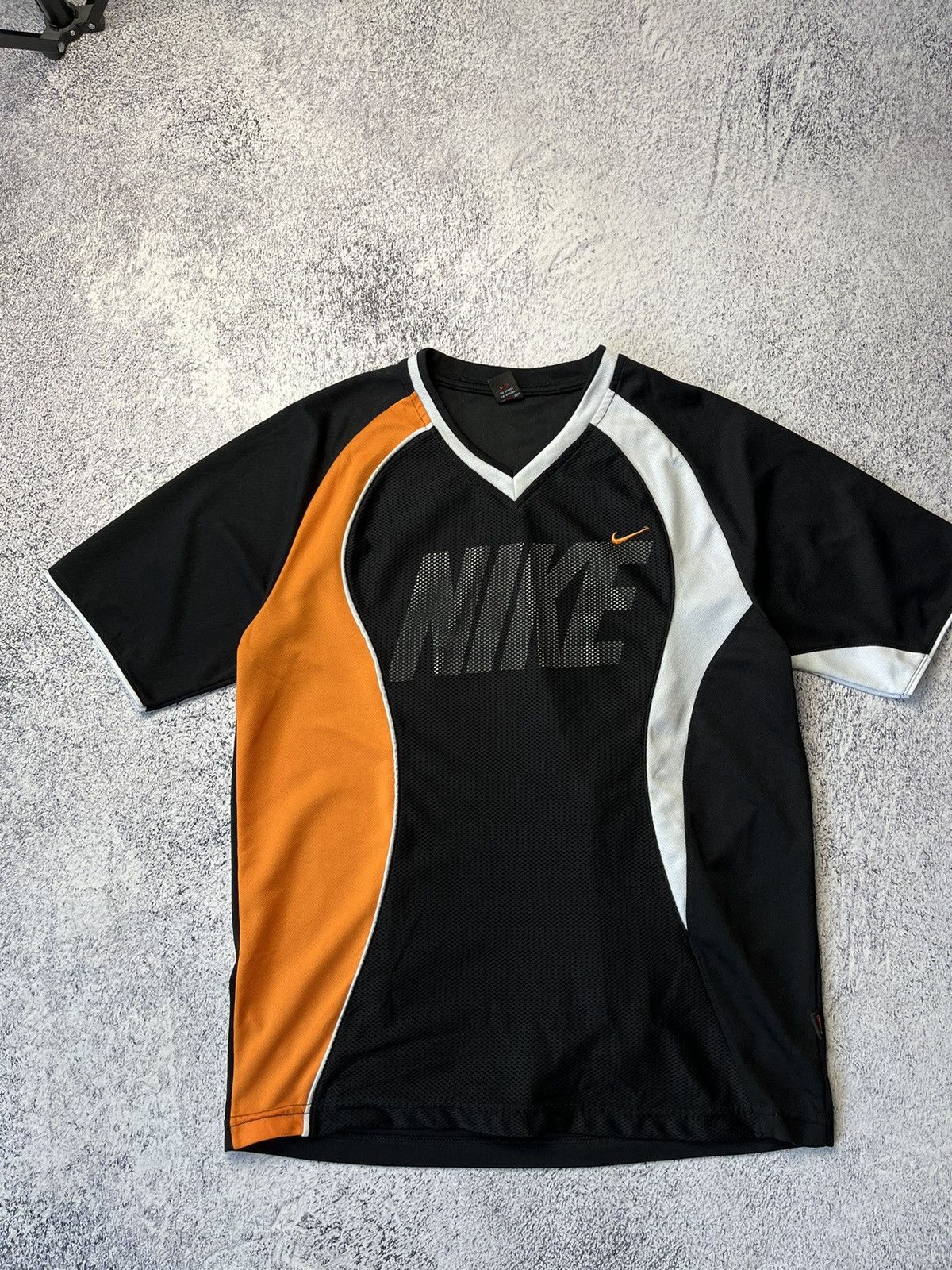 Nike 90's Nike swoosh T-shirt made in USA Drill Size US M / EU 48-50 / 2 - 3 Thumbnail