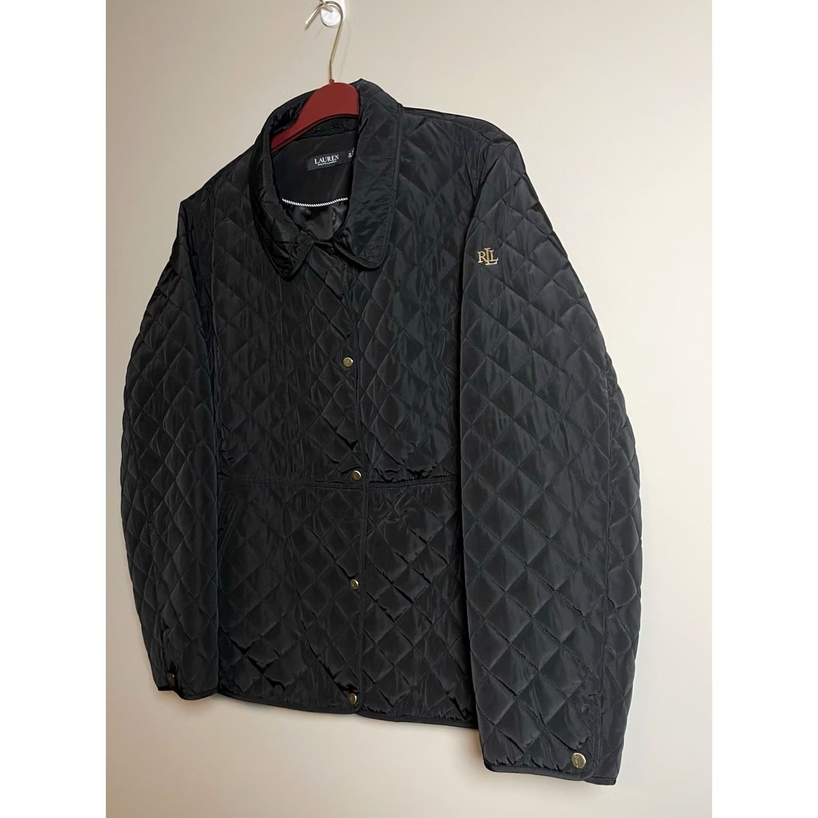 Ralph Lauren Ralph Lauren Jacket Womens 2XL Black Quilted Women Size Full Zip G92 Size XXL / US 16-18 / IT 52-54 - 2 Thumbnail
