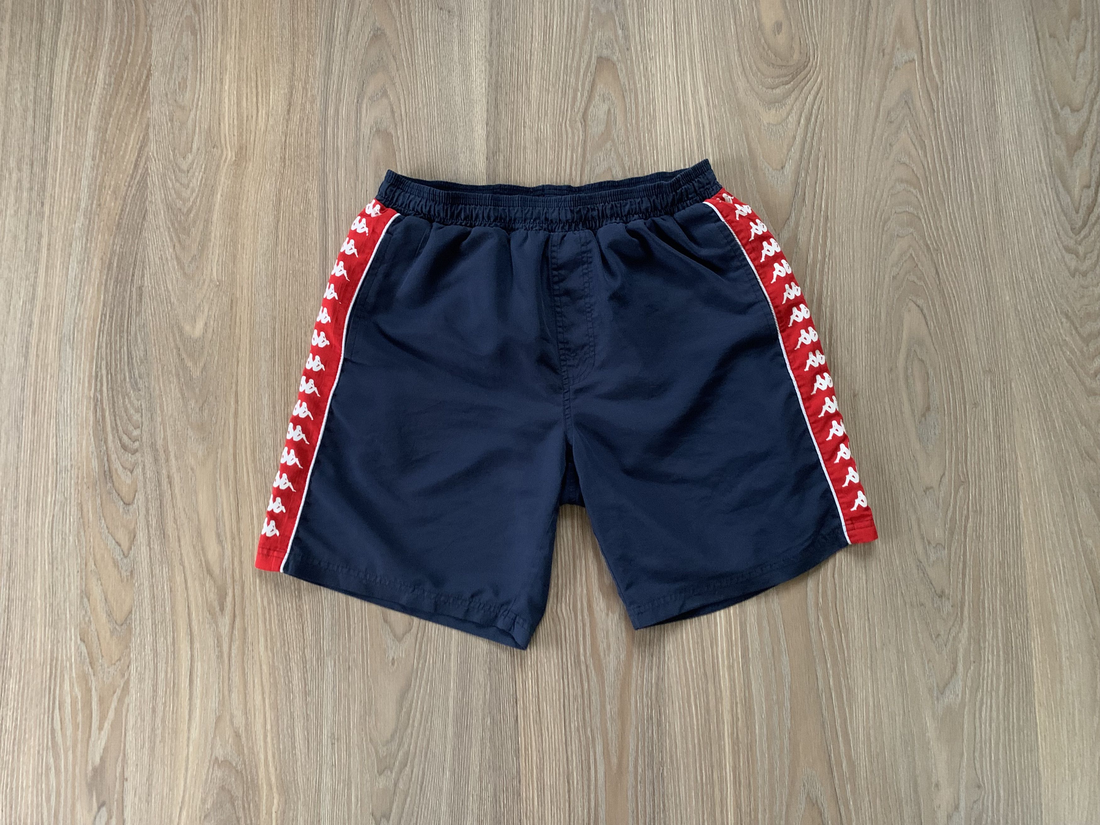 Kappa × Vintage Vintage Kappa Blue Lampas Shorts Size US 36 / EU 52 - 2 Thumbnail