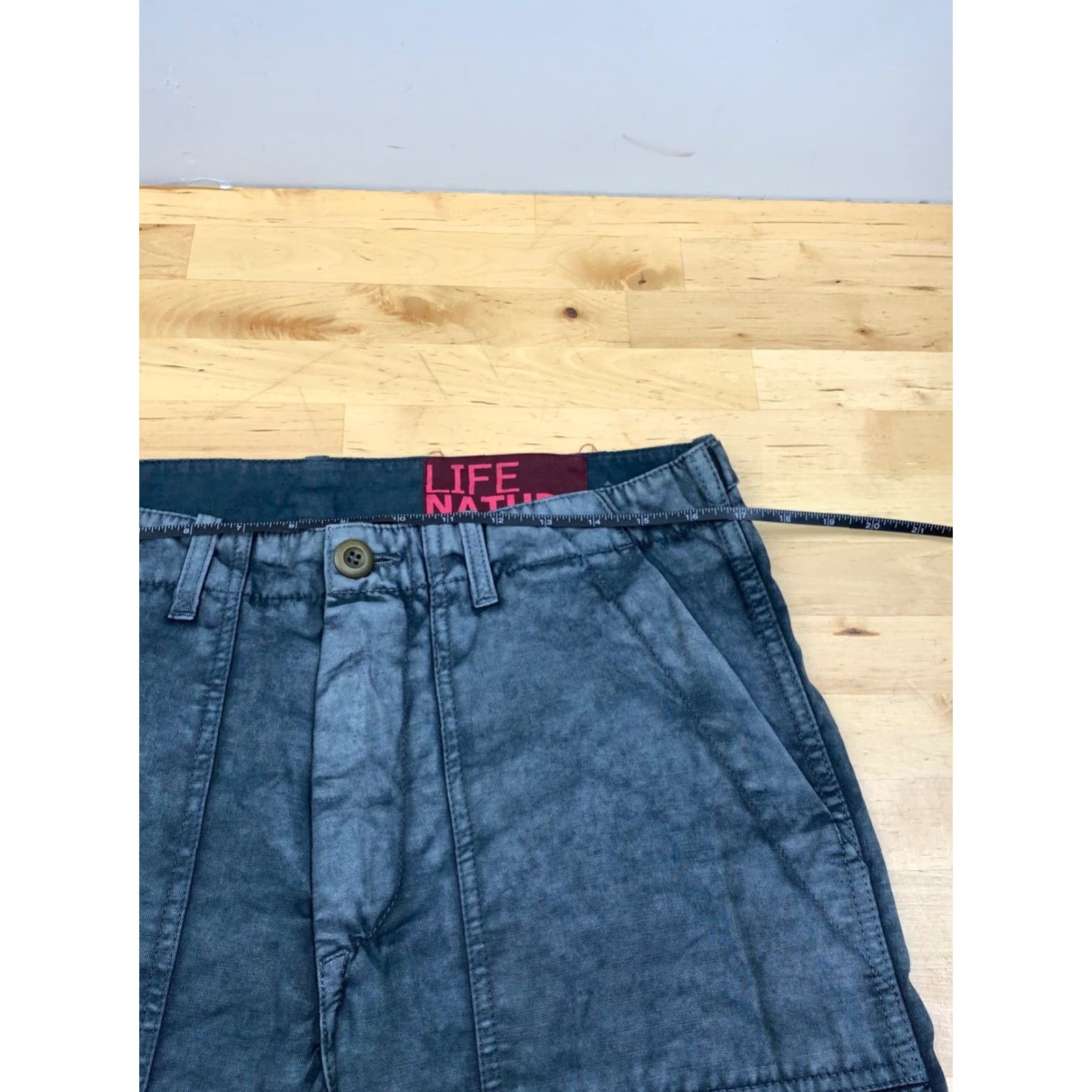 FREECITY VINTAGE Free City Pants Womens 32 Indigo Blue Ankle High Rise 32 Inseam Relaxed Blue Women's Size 24" / US 00 / IT 34 - 7 Thumbnail