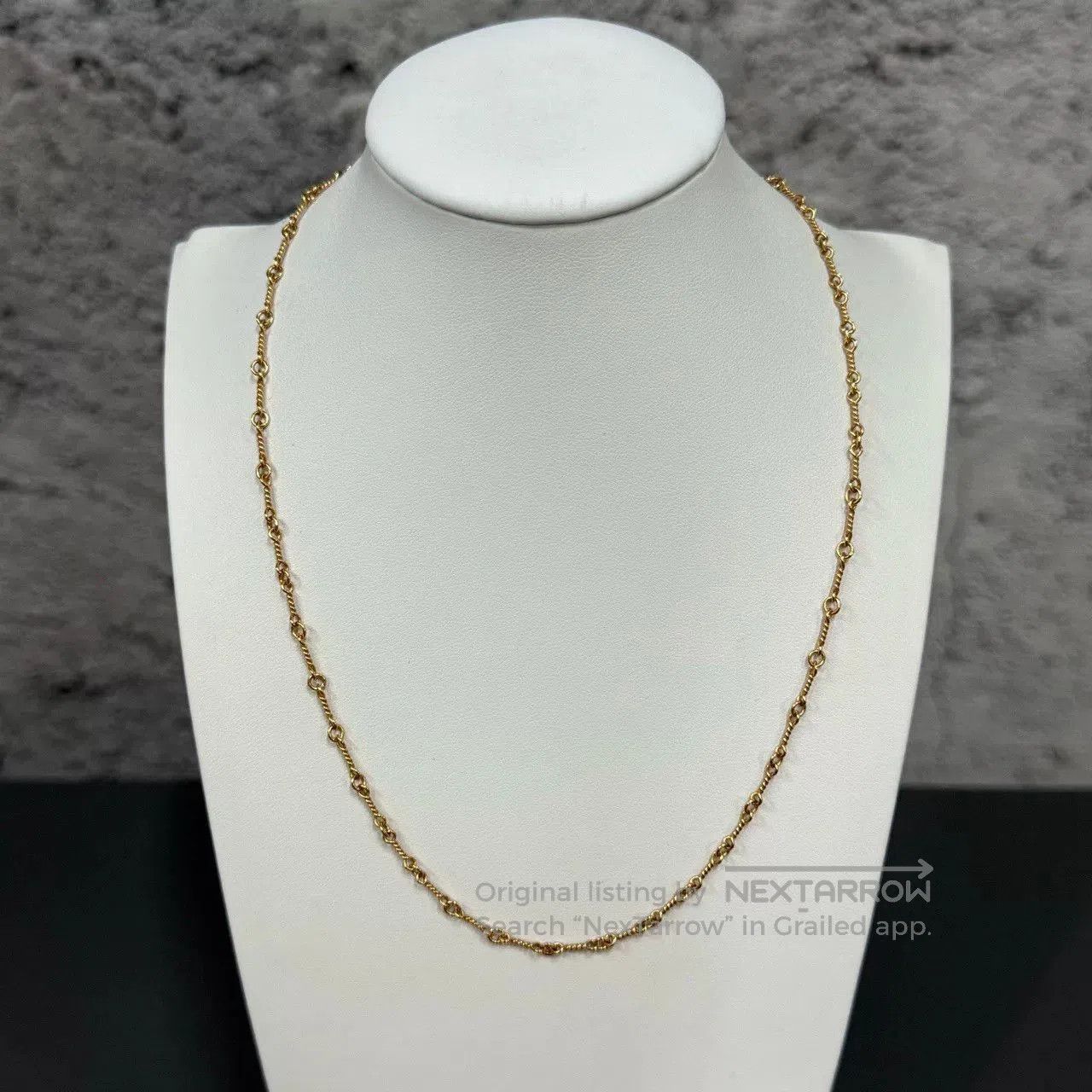 Chrome Hearts Chrome Hearts 22k Bamboo Chain Necklace. Size ONE SIZE - 1 Thumbnail