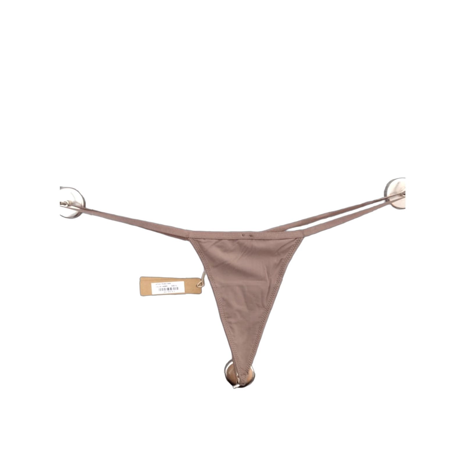 SKIMS VINTAGE No — SKIMS Panties Thong Womens XL Umber Sax? Size 40" / US 18 - 1 Thumbnail