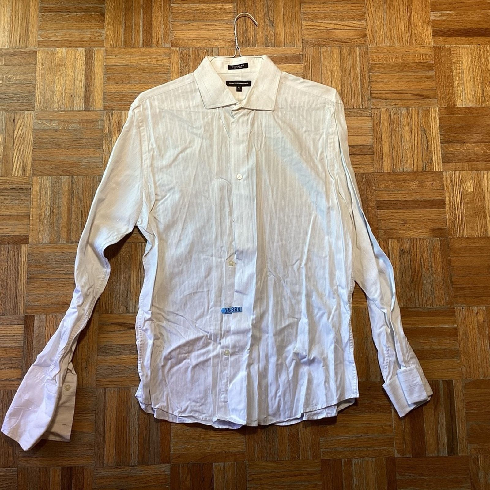 Express Express Design Studio Modern Fit Dress Shirt Size US XL / EU 56 / 4 - 2 Thumbnail