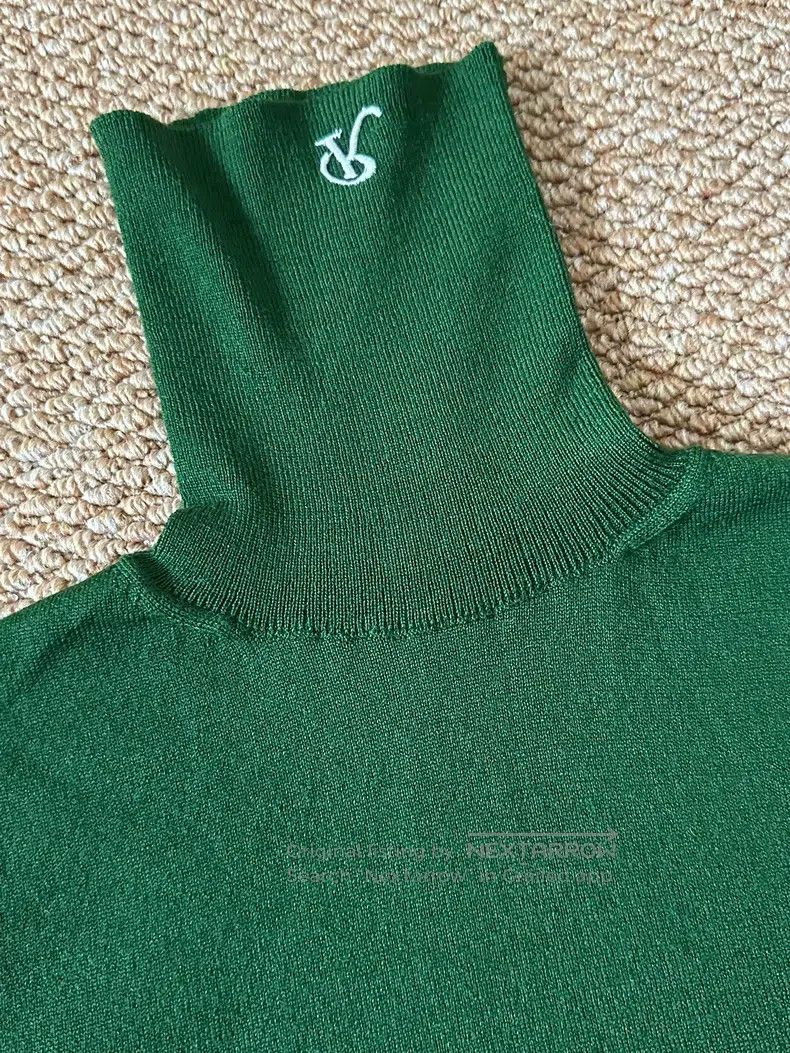 Raf Simons Raf simons Medium green high-necked wool bottom Size US M / EU 48-50 / 2 - 2 Thumbnail