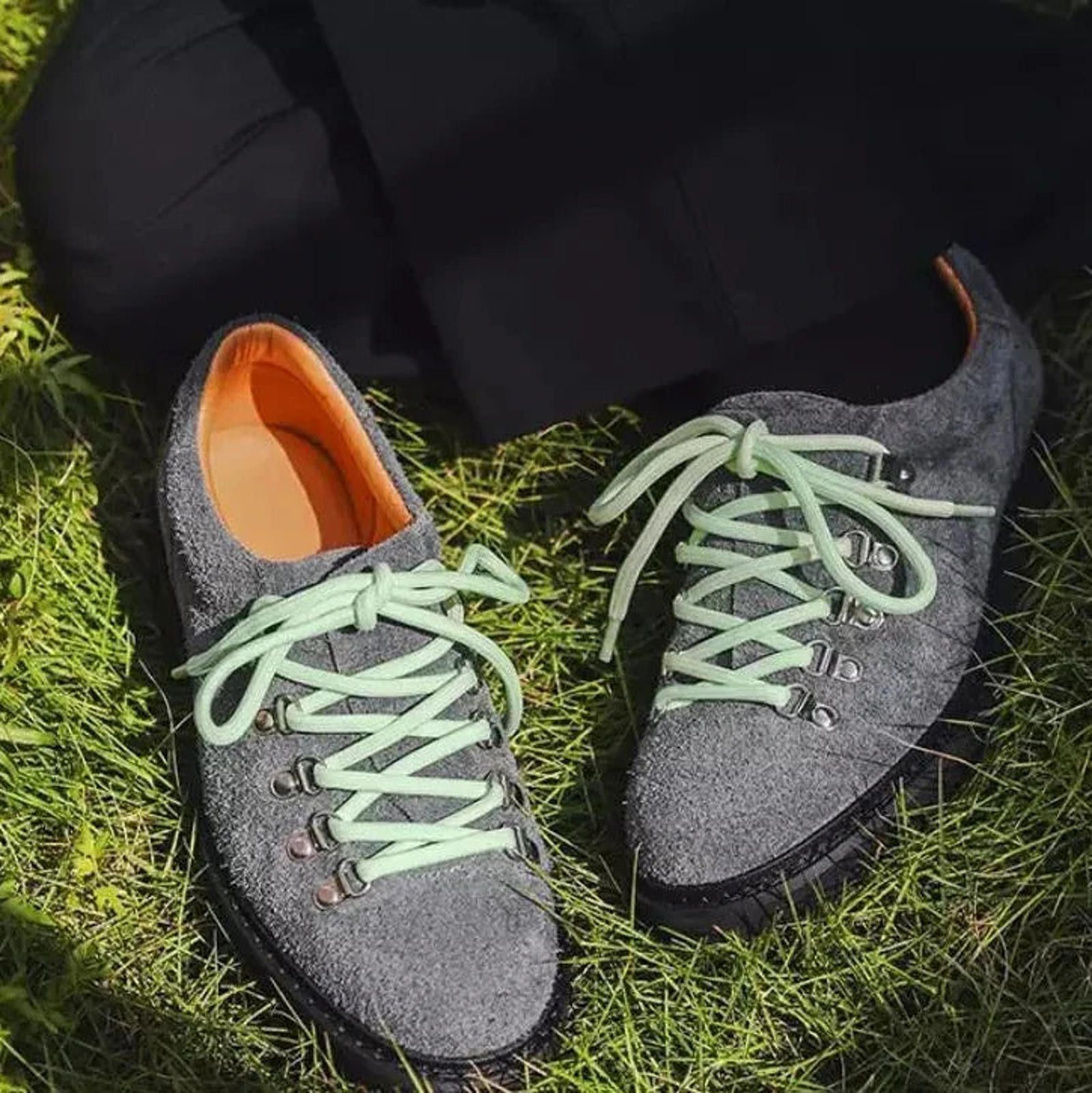Other Textured Shag Hiking Derby Shoes Size US 9 / EU 42 - 3 Thumbnail