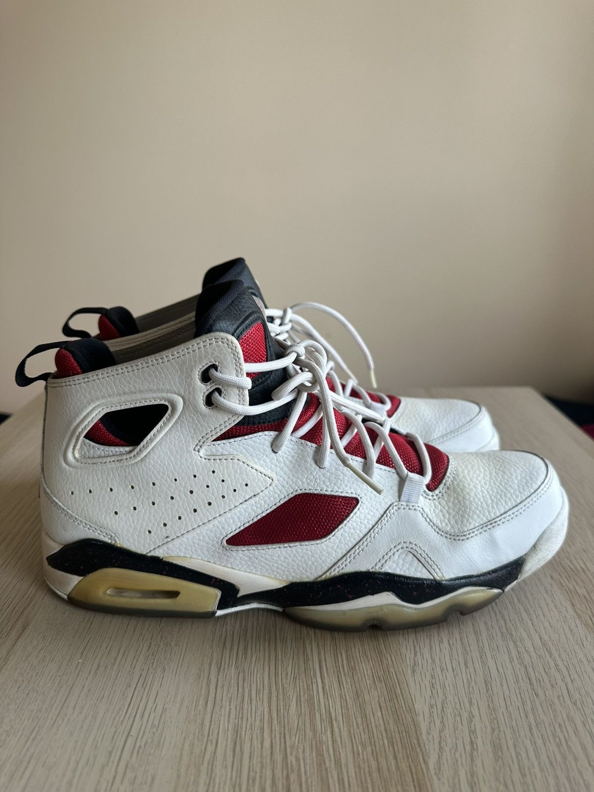 Jordan Brand Nike Jordan Flight Club '91 - White/Black/Gym Red Size US 10.5 / EU 43-44 - 2 Thumbnail