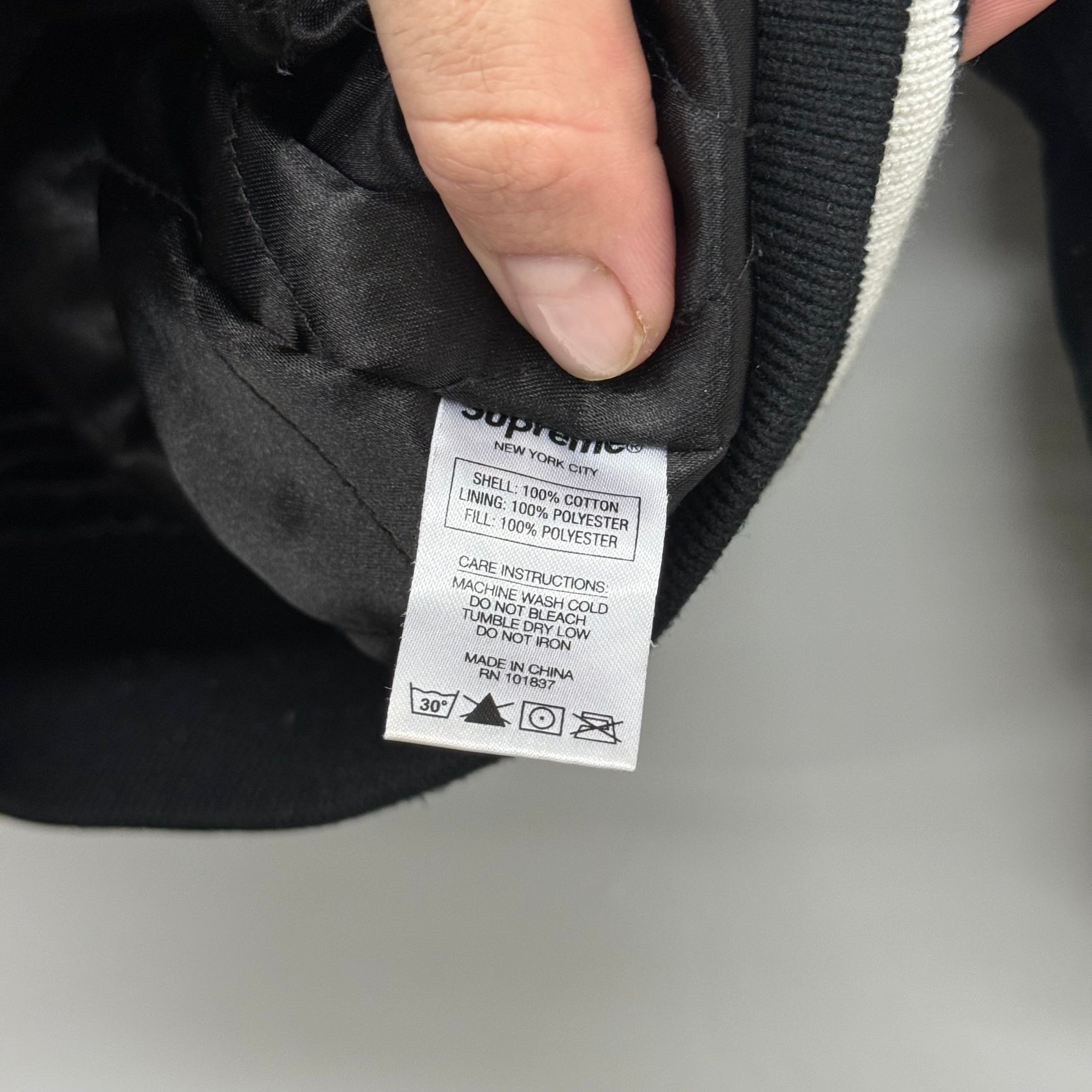Supreme Supreme MLB New Era Black Patch Jacket - Size M Size US M / EU 48-50 / 2 - 5 Thumbnail