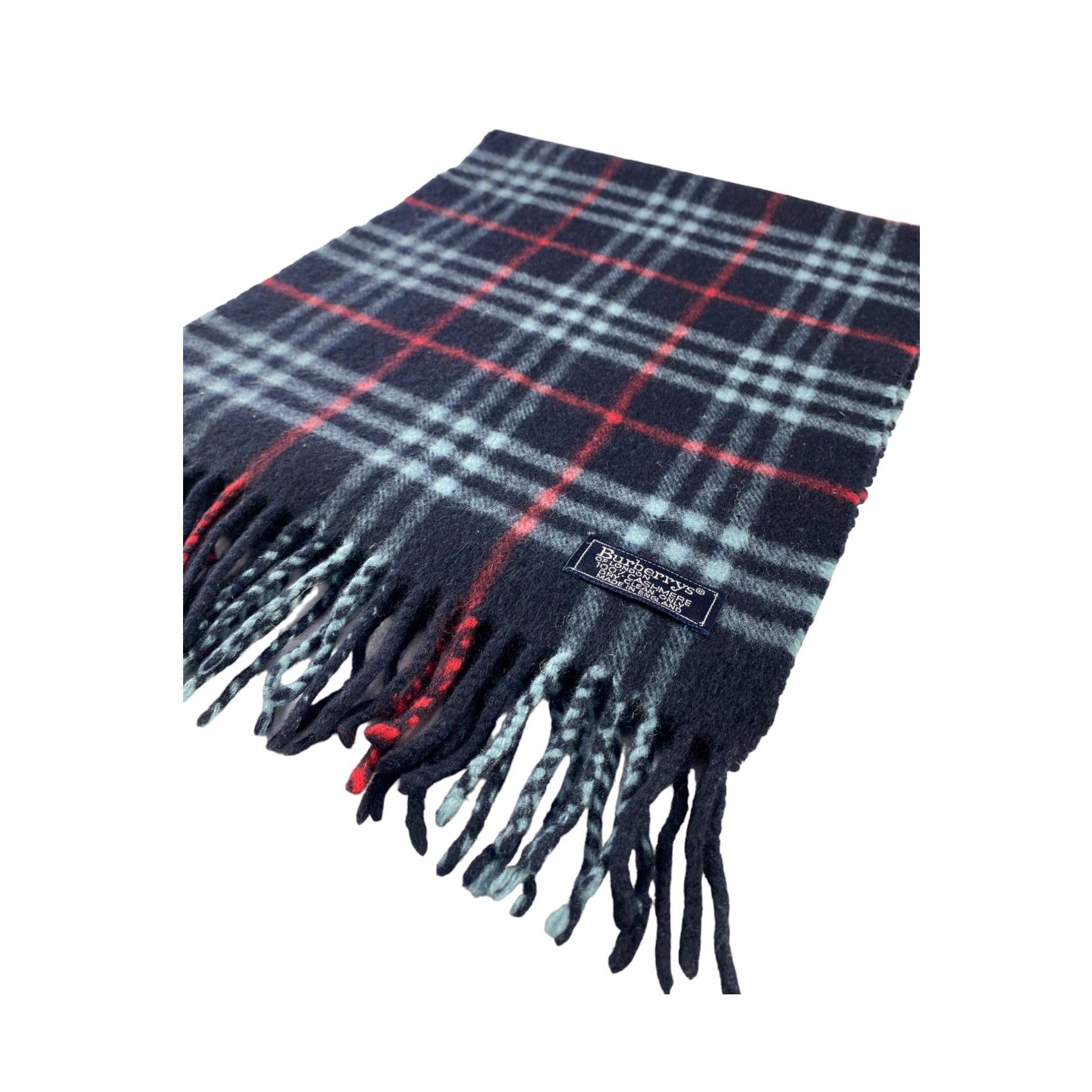 Burberry × Vintage Burberry Scarf / Muffler / Neckwear - WW1600 Size ONE SIZE - 3 Thumbnail
