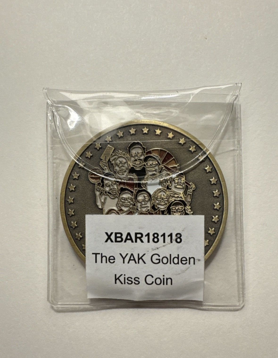 Other The Yak Barstool Sports Wheel Golden Kiss Coin Size ONE SIZE - 3 Thumbnail