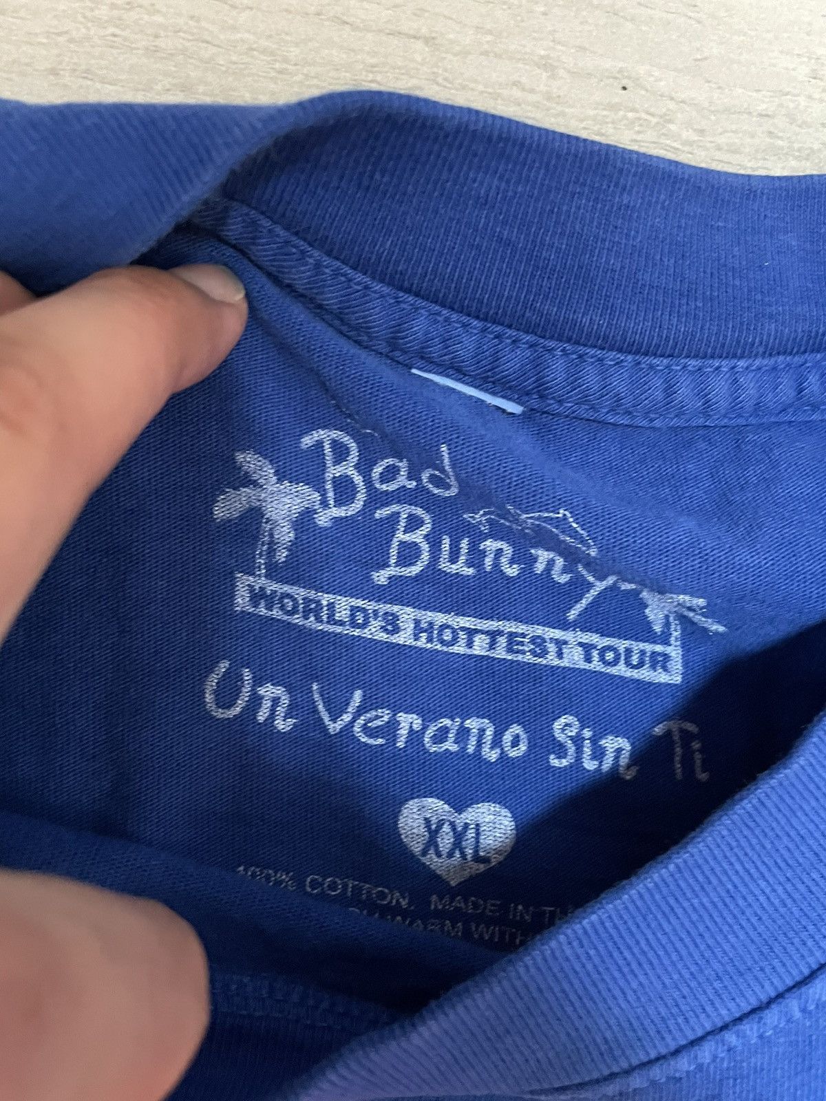 Band Tees Bad Bunny Un Verano Sin Ti LA Tour shirt Size US XXL / EU 58 / 5 - 3 Thumbnail